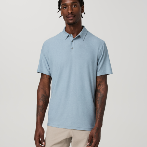Strato Tech Polo | Raindrop Heather
