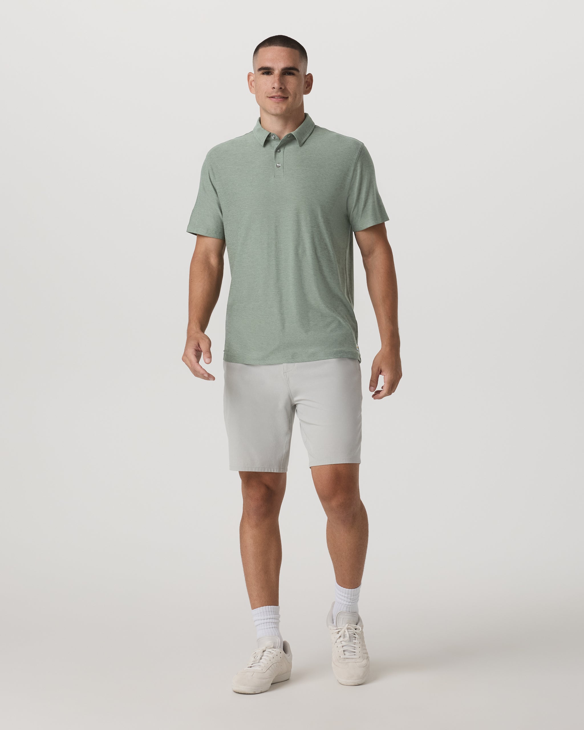 Strato Tech Polo | Thyme Heather - Image 5