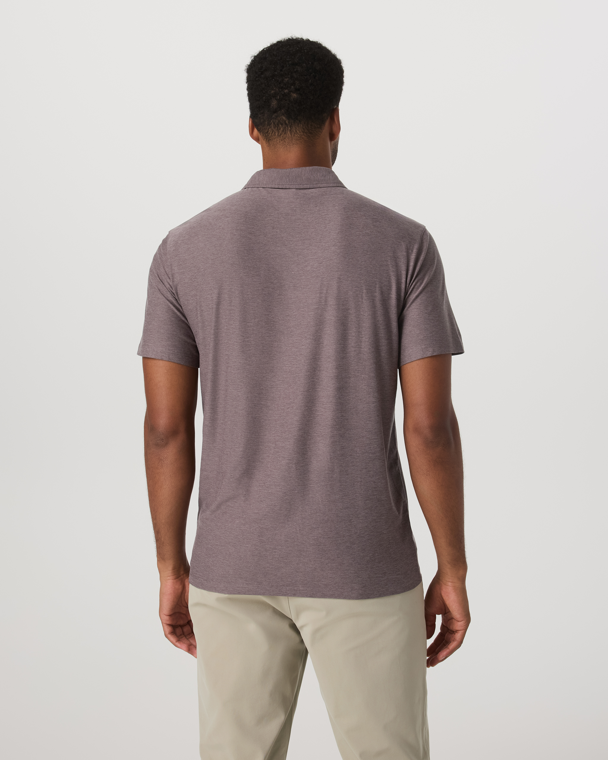Strato Tech Polo | Timber Heather - Image 3