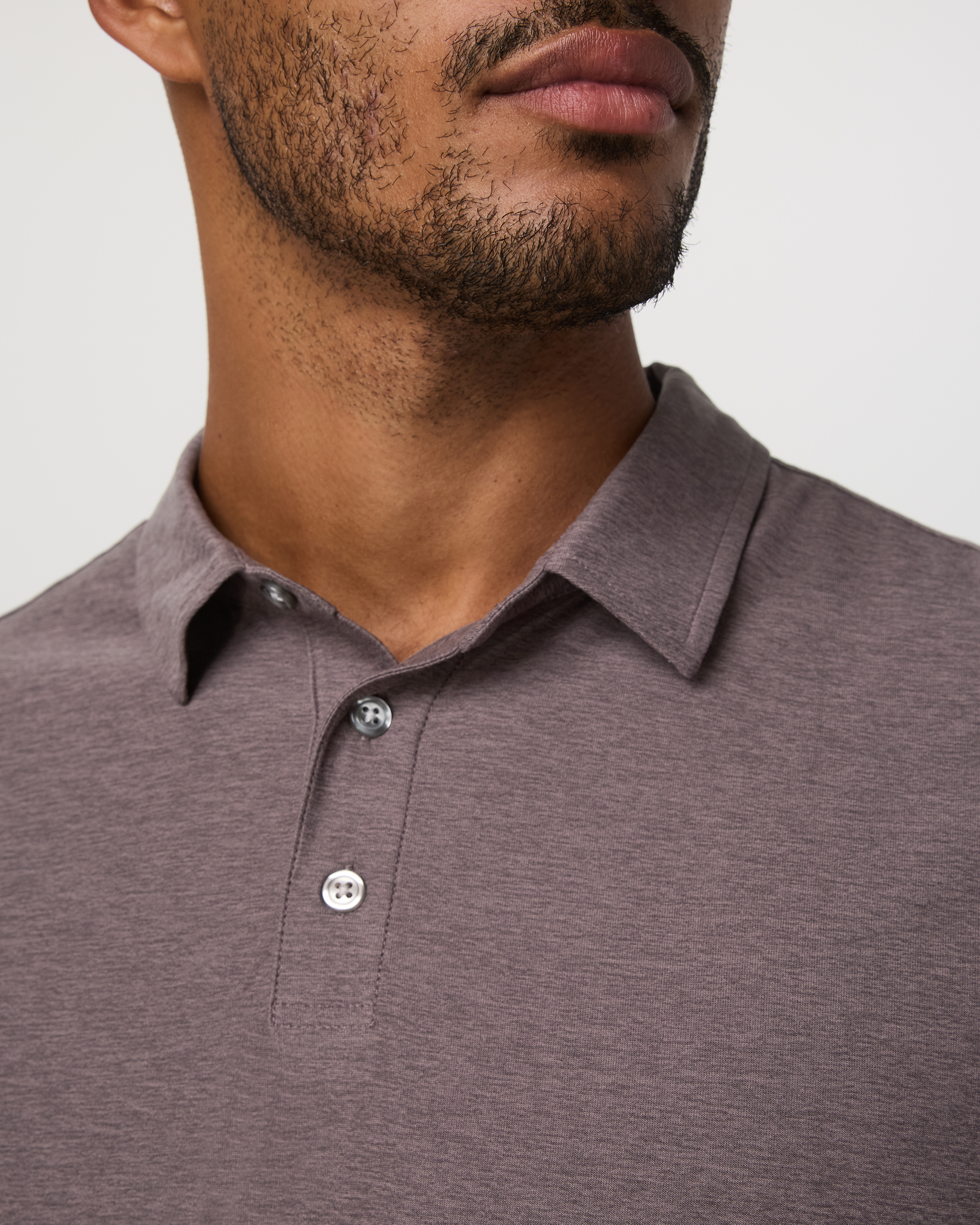 Strato Tech Polo | Timber Heather - Image 5