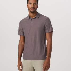 Strato Tech Polo | Timber Heather