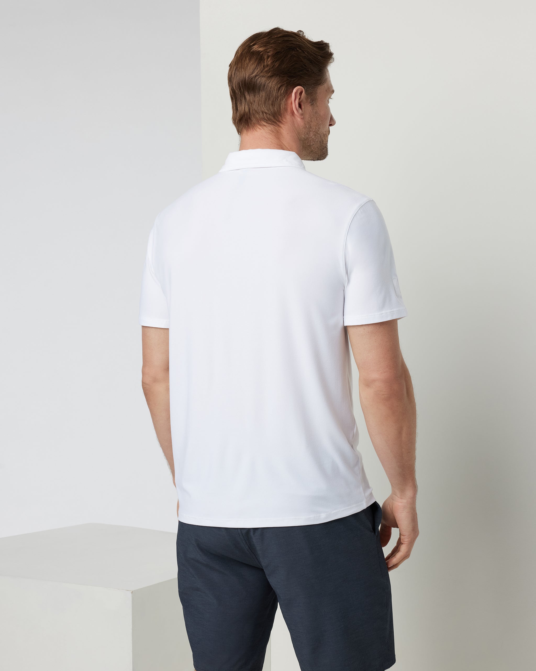 Strato Tech Polo | White - Image 5