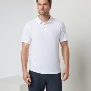 Strato Tech Polo | White