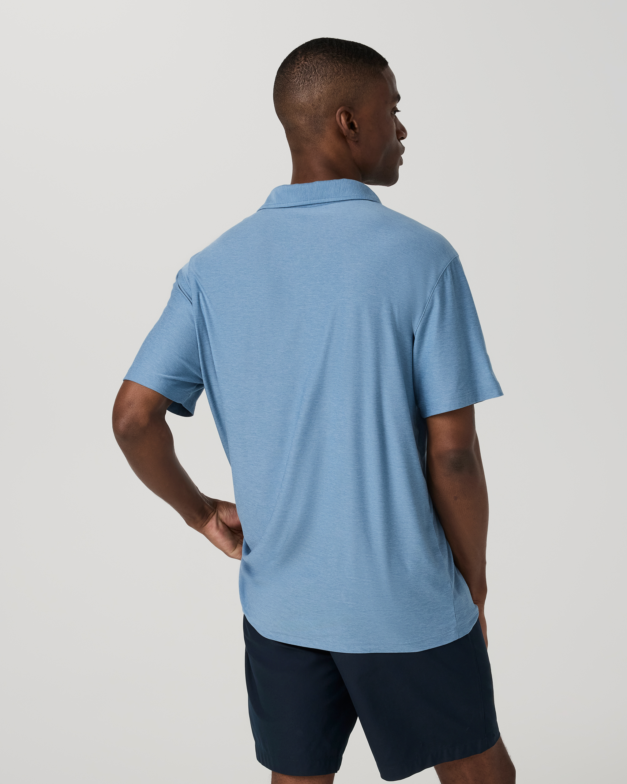 Strato Tech Polo | Salty Air Heather - Image 4