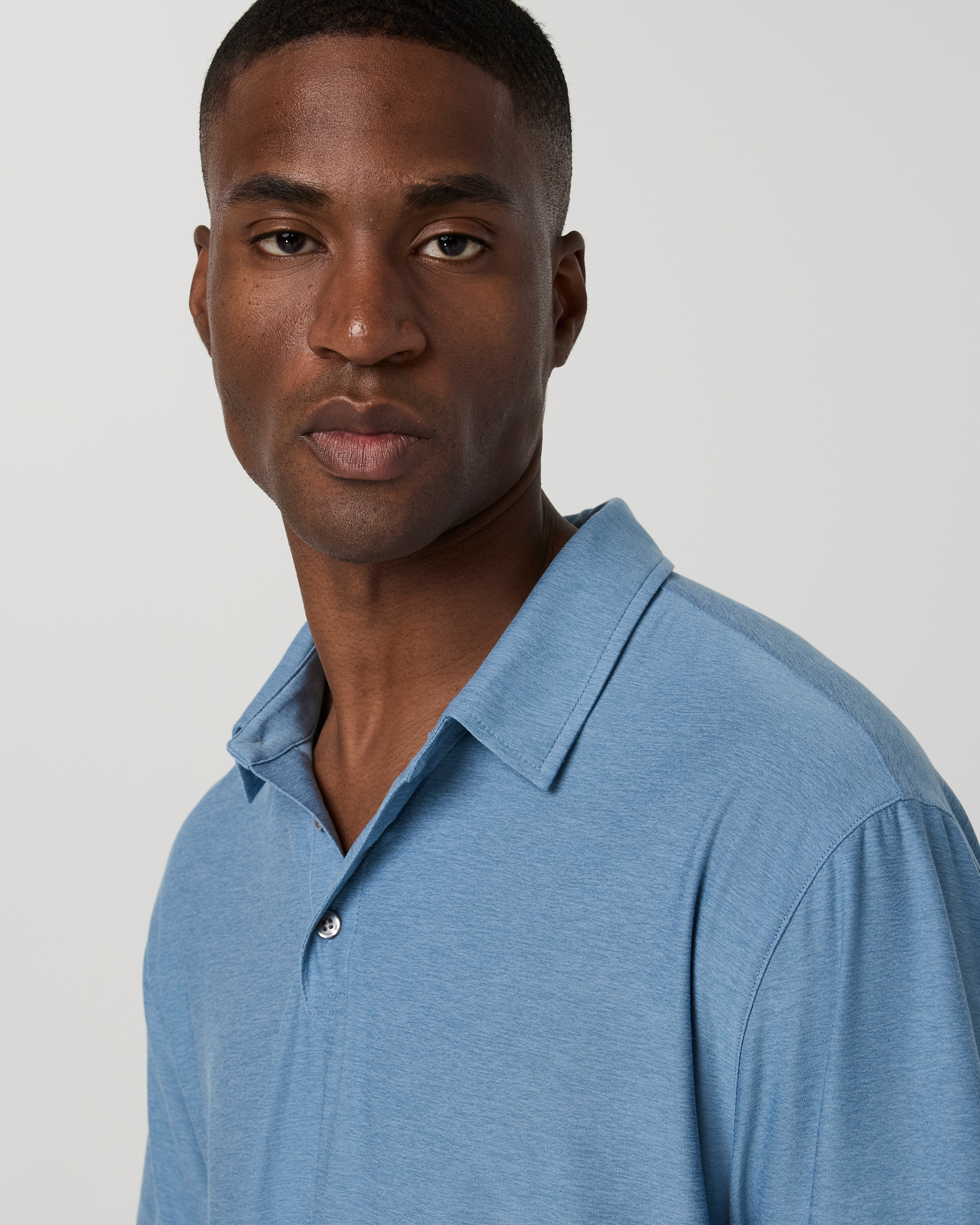 Strato Tech Polo | Salty Air Heather - Image 2