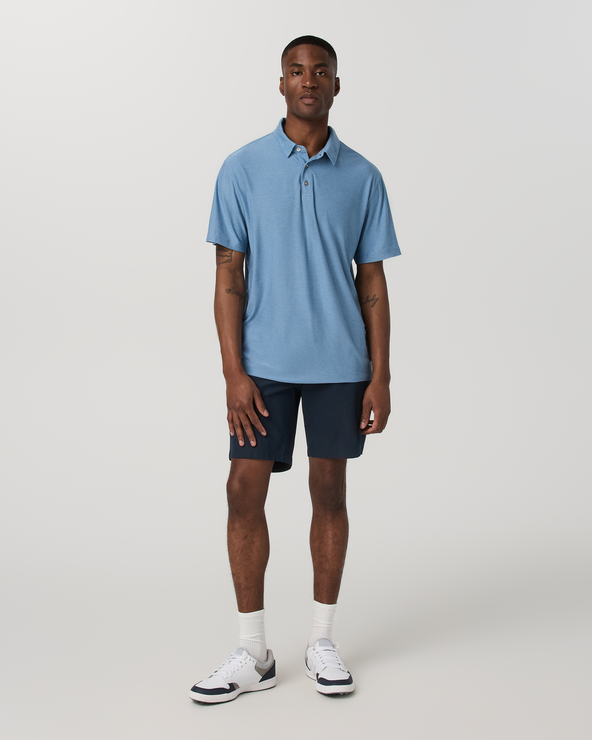 Strato Tech Polo | Salty Air Heather - Image 5