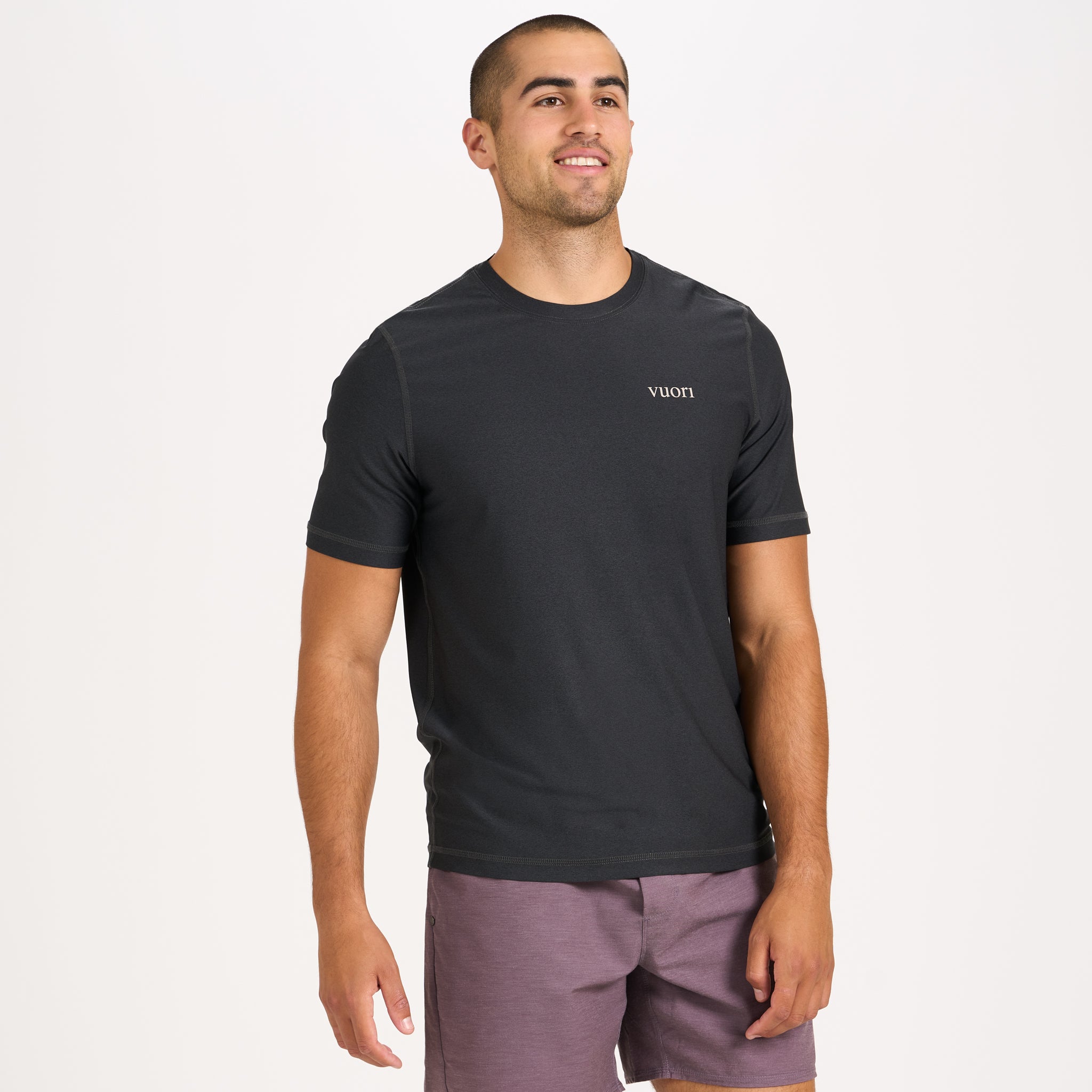 Short-Sleeve Uluwatu 2.0 Water Tee | Black Heather