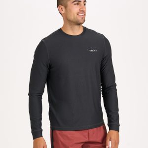 Long-Sleeve Uluwatu 2.0 Water Tee | Black Heather