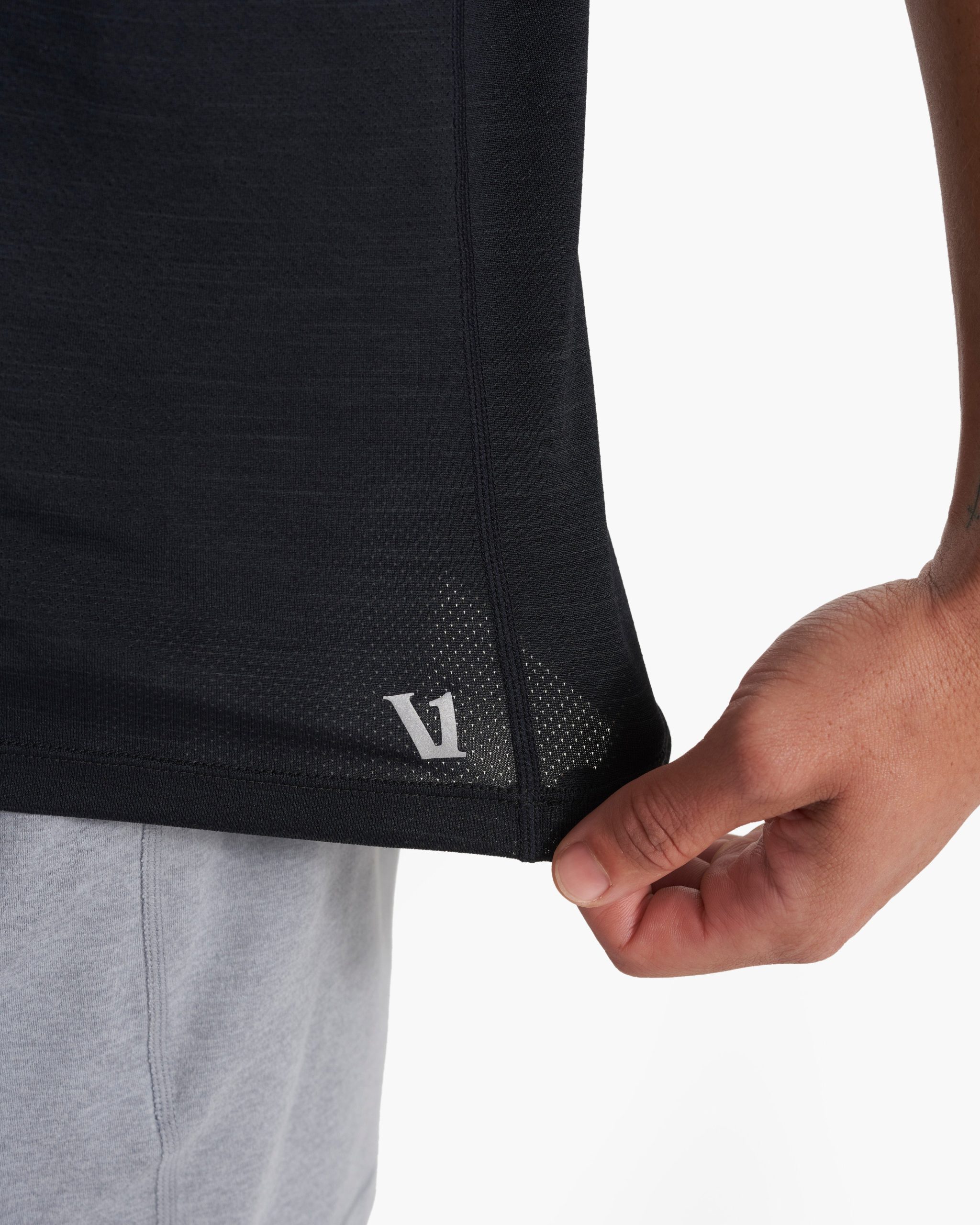 Zephyr Tee | Black Heather - Image 3