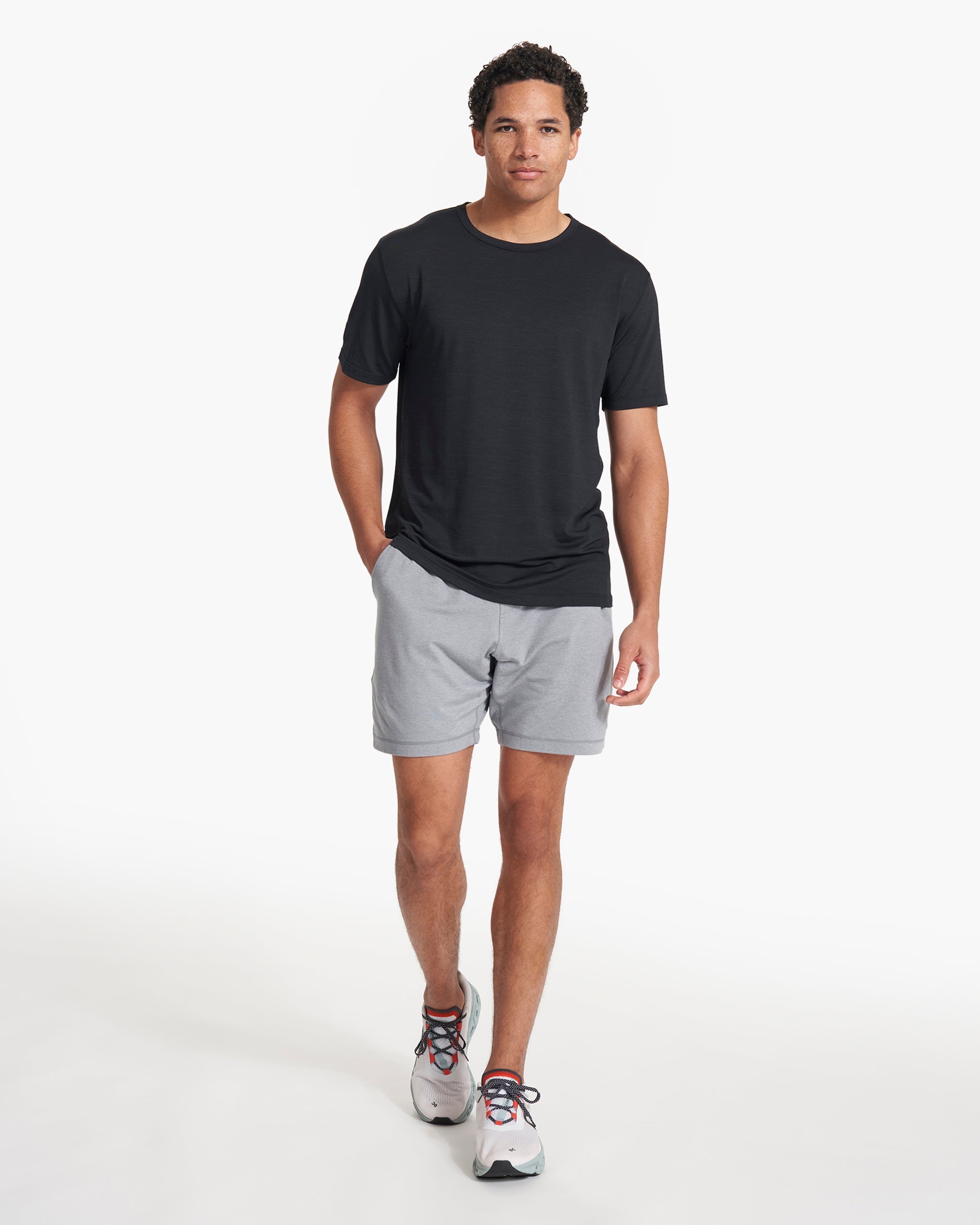 Zephyr Tee | Black Heather - Image 4