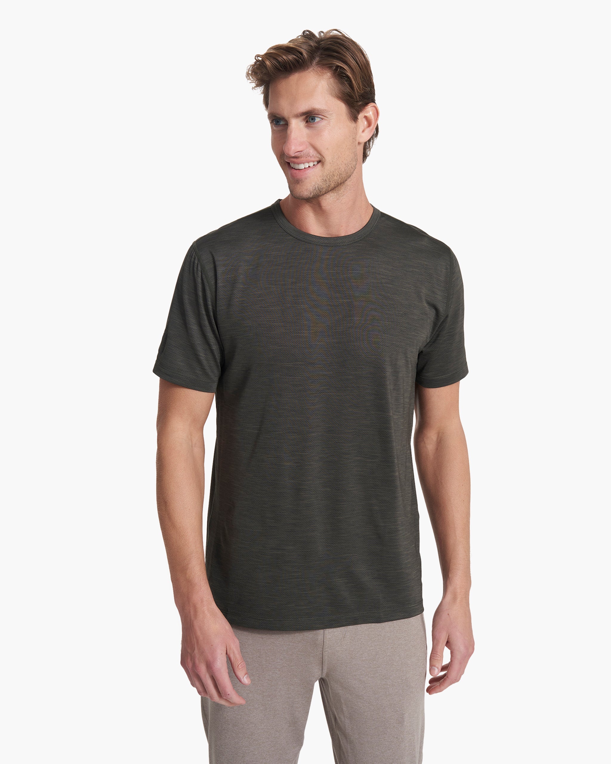 Zephyr Tee | Forest Heather