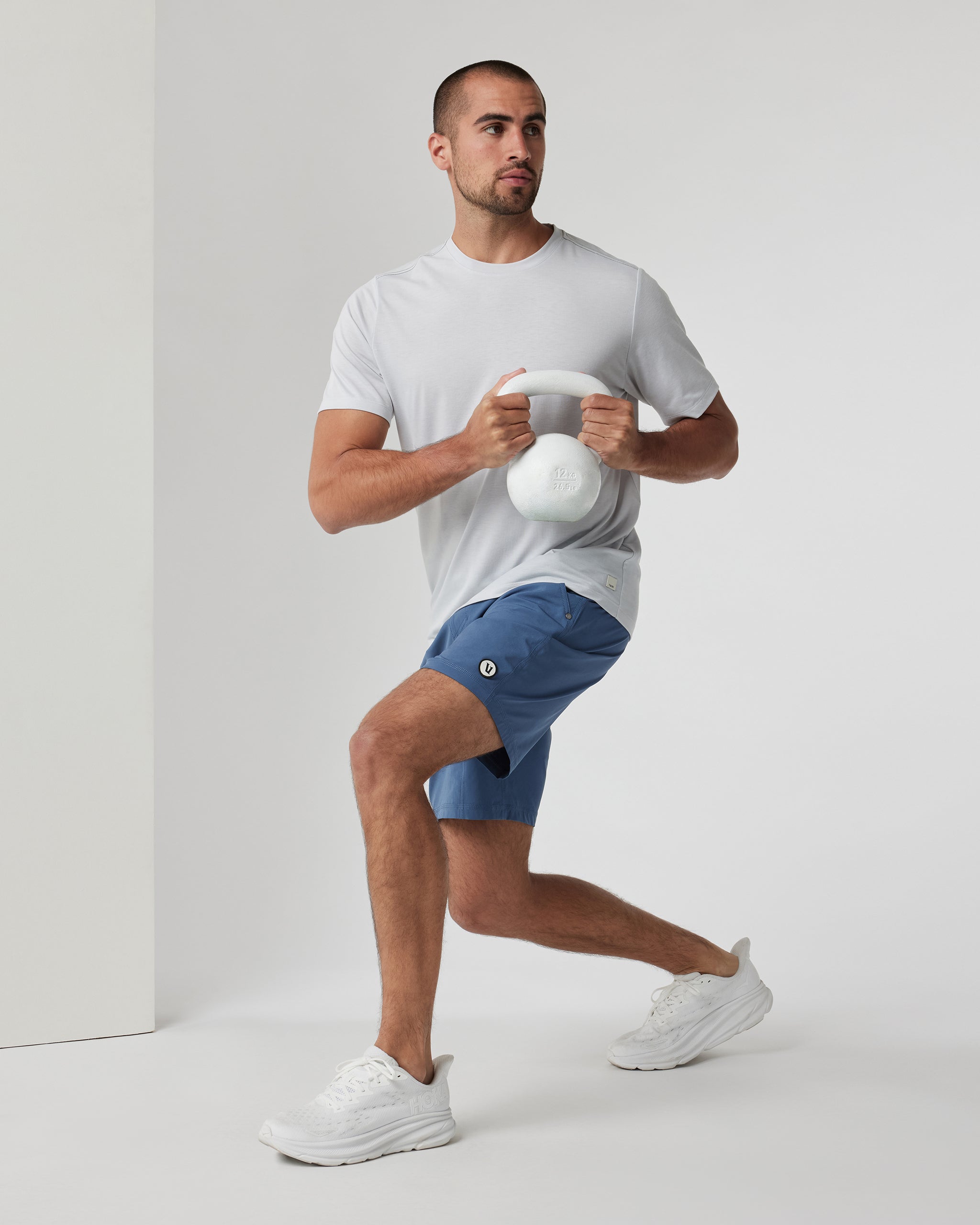 Current Tech Tee | Frost Grey - Image 3