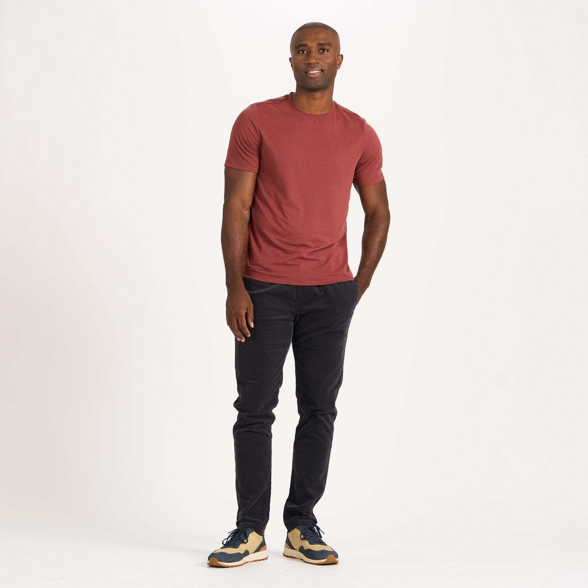 Current Tech Tee | Red Clay - Image 3