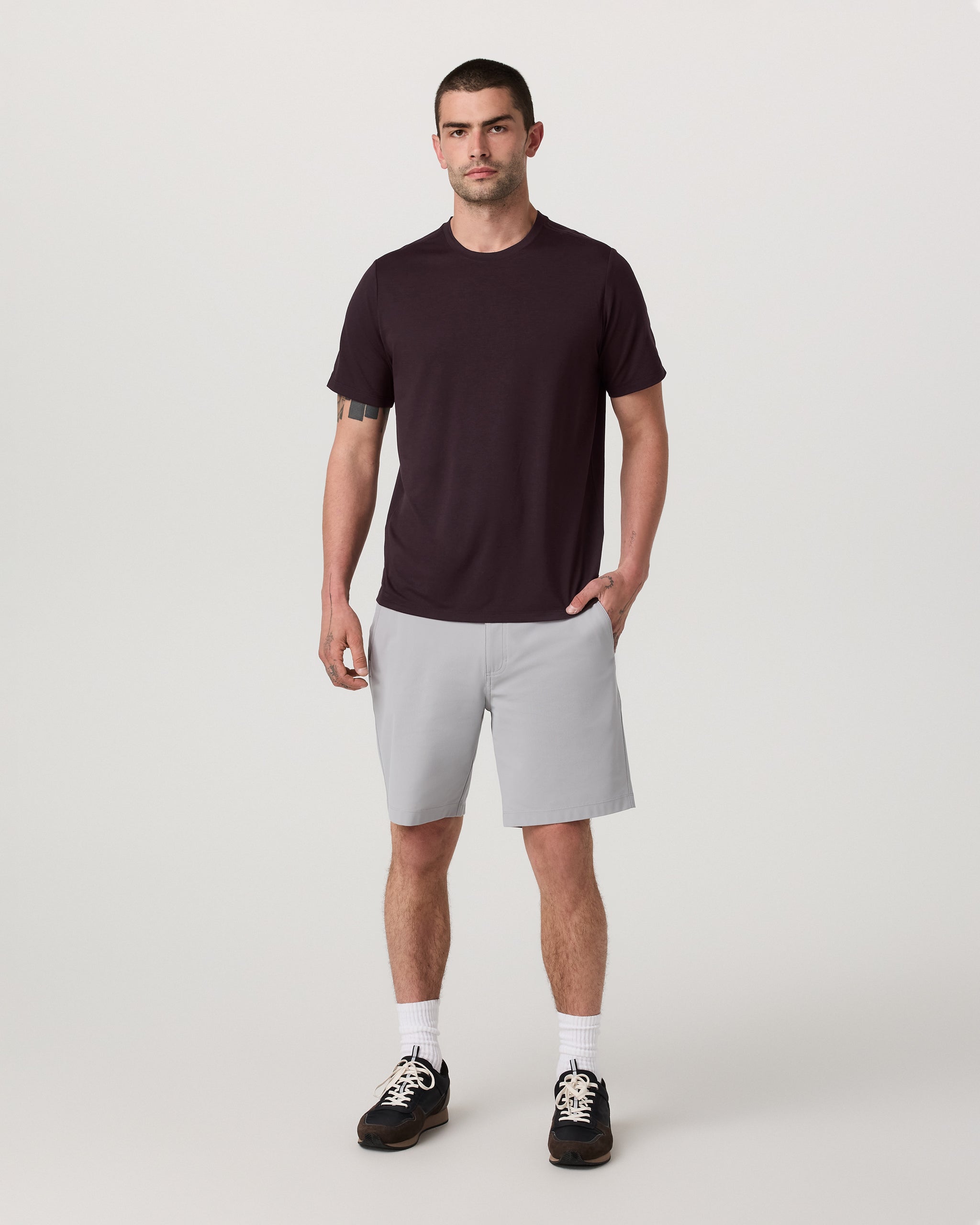 Current Tech Tee | Raisin - Image 2