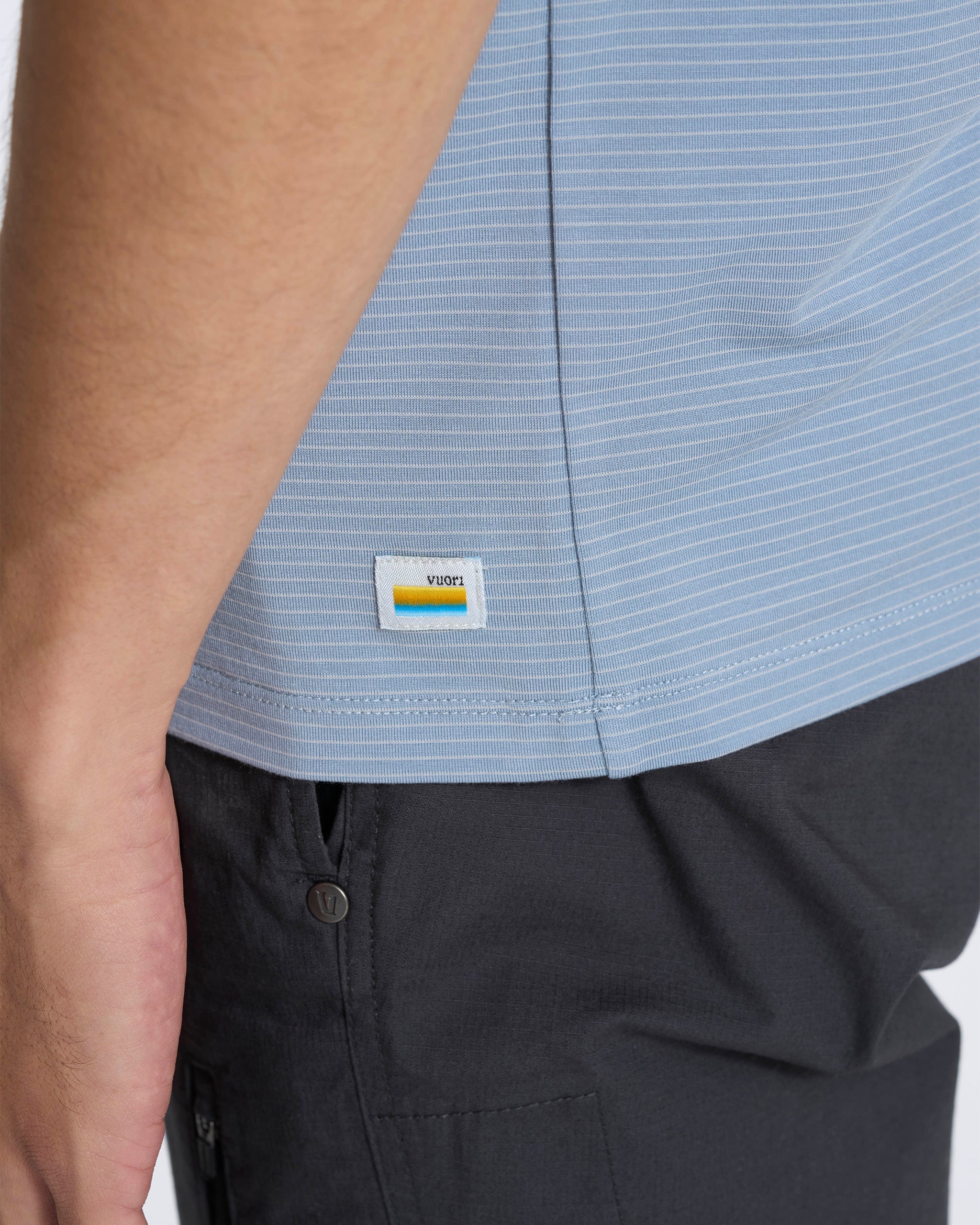 Linear Tech Tee | Light Cloud - Image 5
