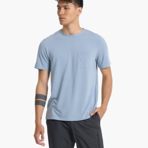 Linear Tech Tee | Light Cloud