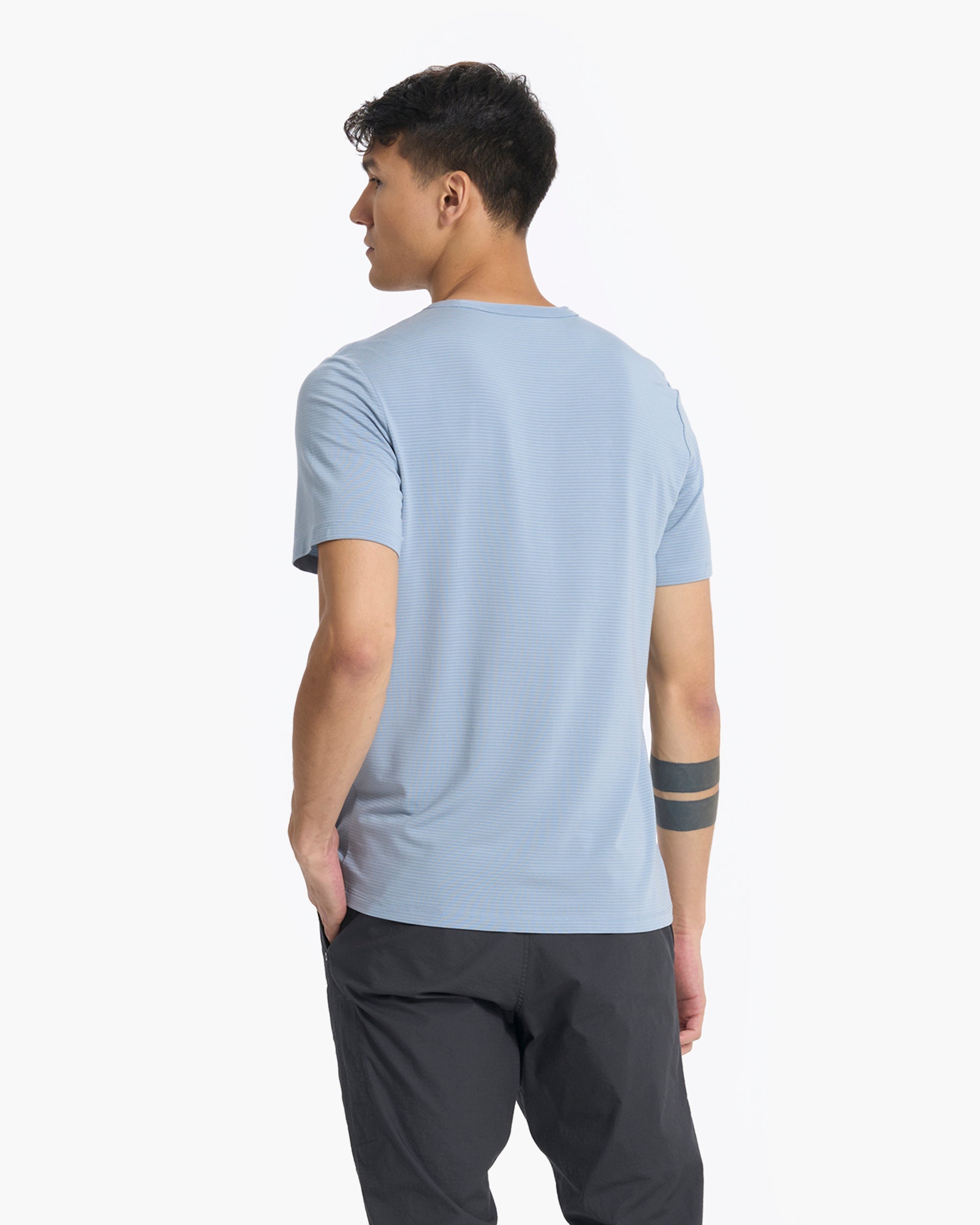 Linear Tech Tee | Light Cloud - Image 3