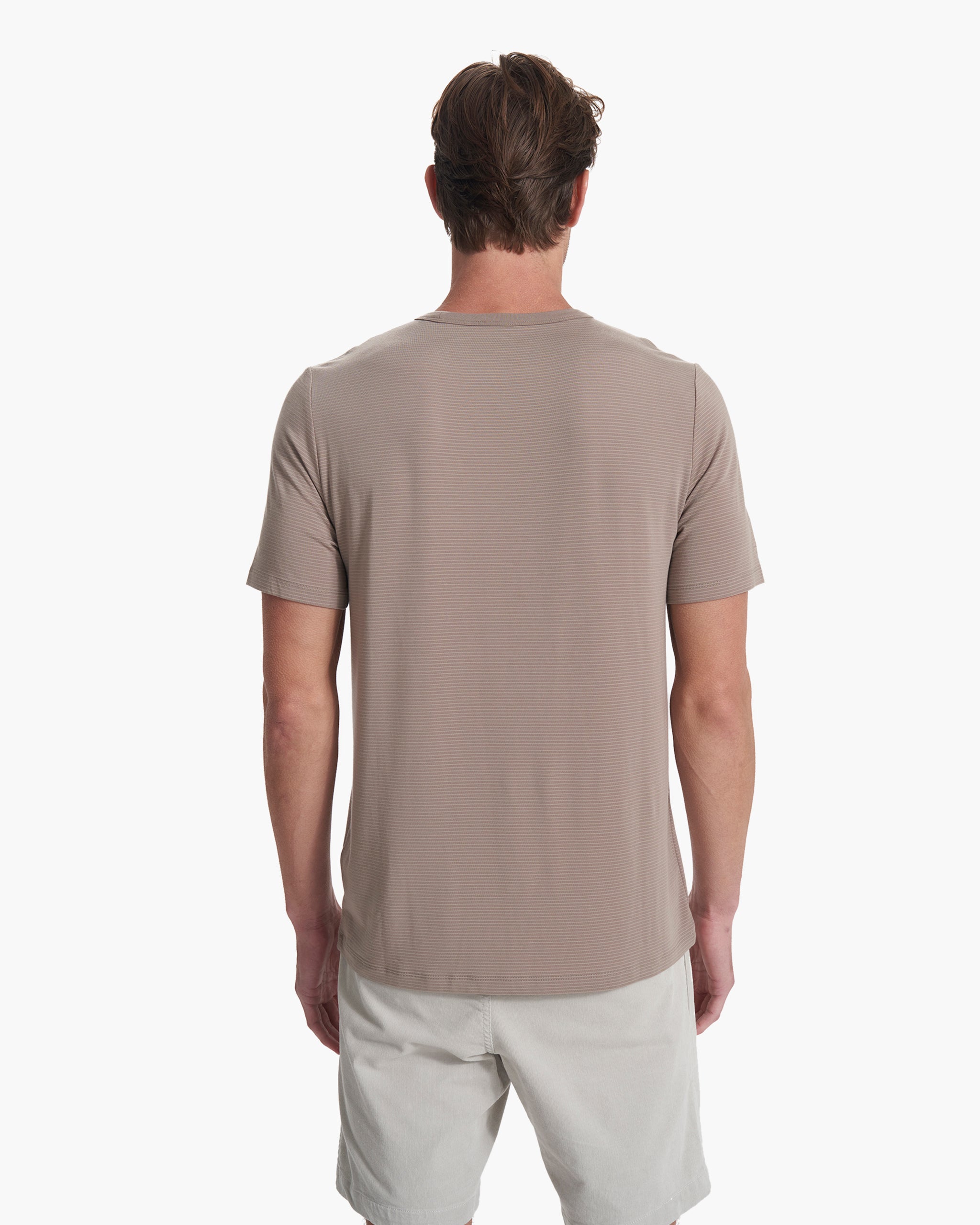 Linear Tech Tee | Walnut - Image 2