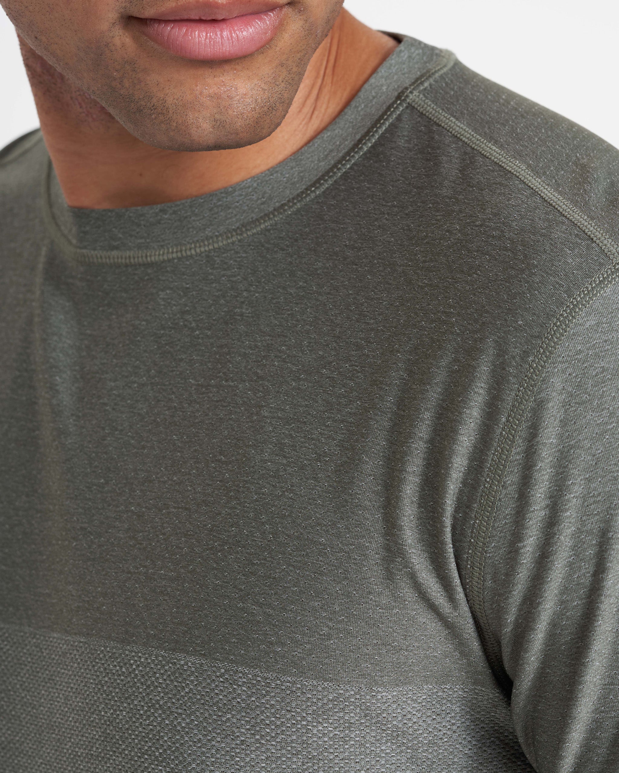 Grandview Tech Tee | Oregano Heather - Image 5