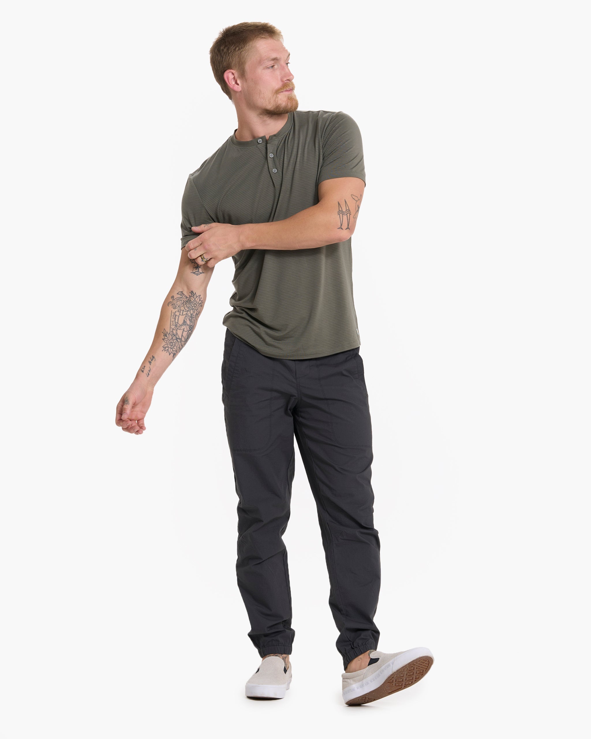 Linear Henley | Oregano - Image 5