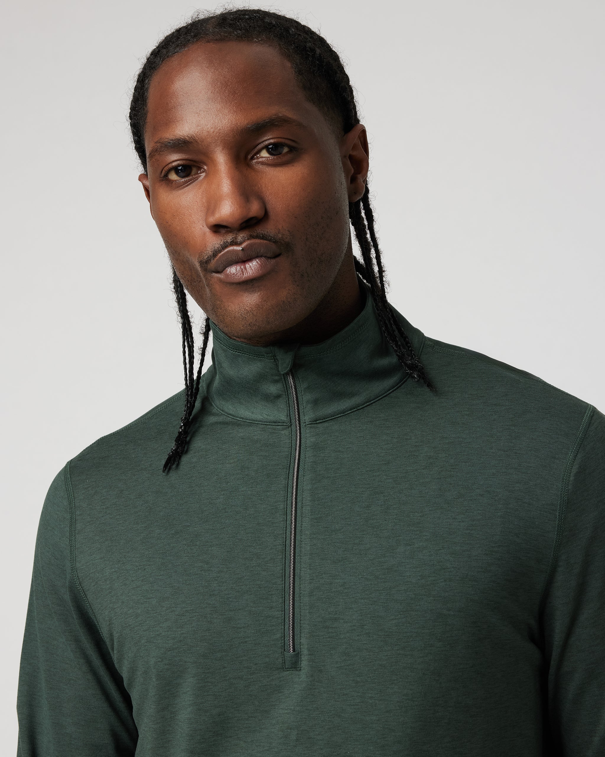 Ease Performance Half Zip 2.0 | Aspen Heather - Image 4