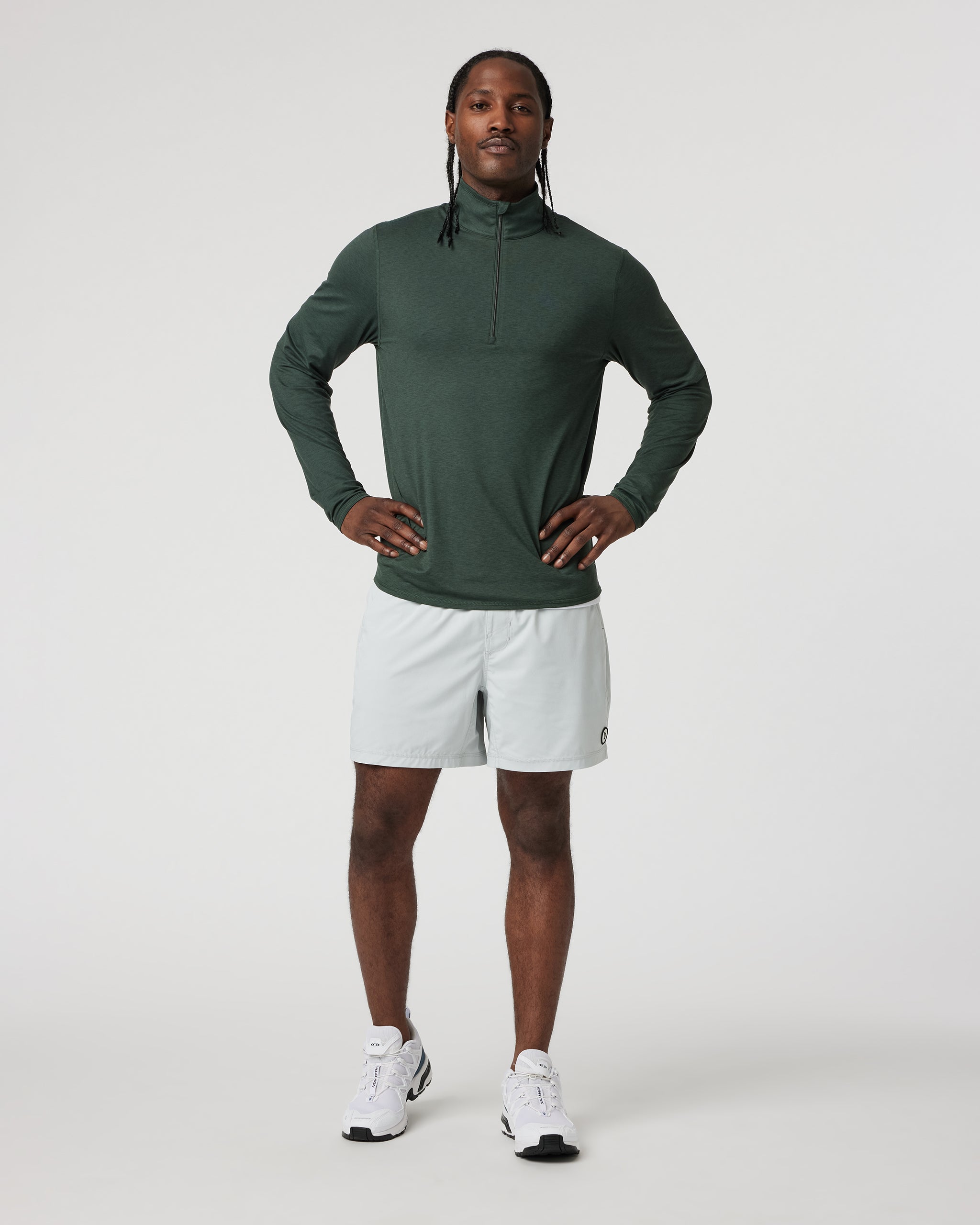 Ease Performance Half Zip 2.0 | Aspen Heather - Image 5