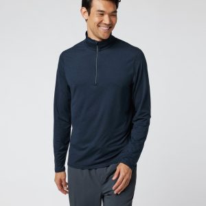 Ease Performance Half Zip 2.0 | Ink Heather