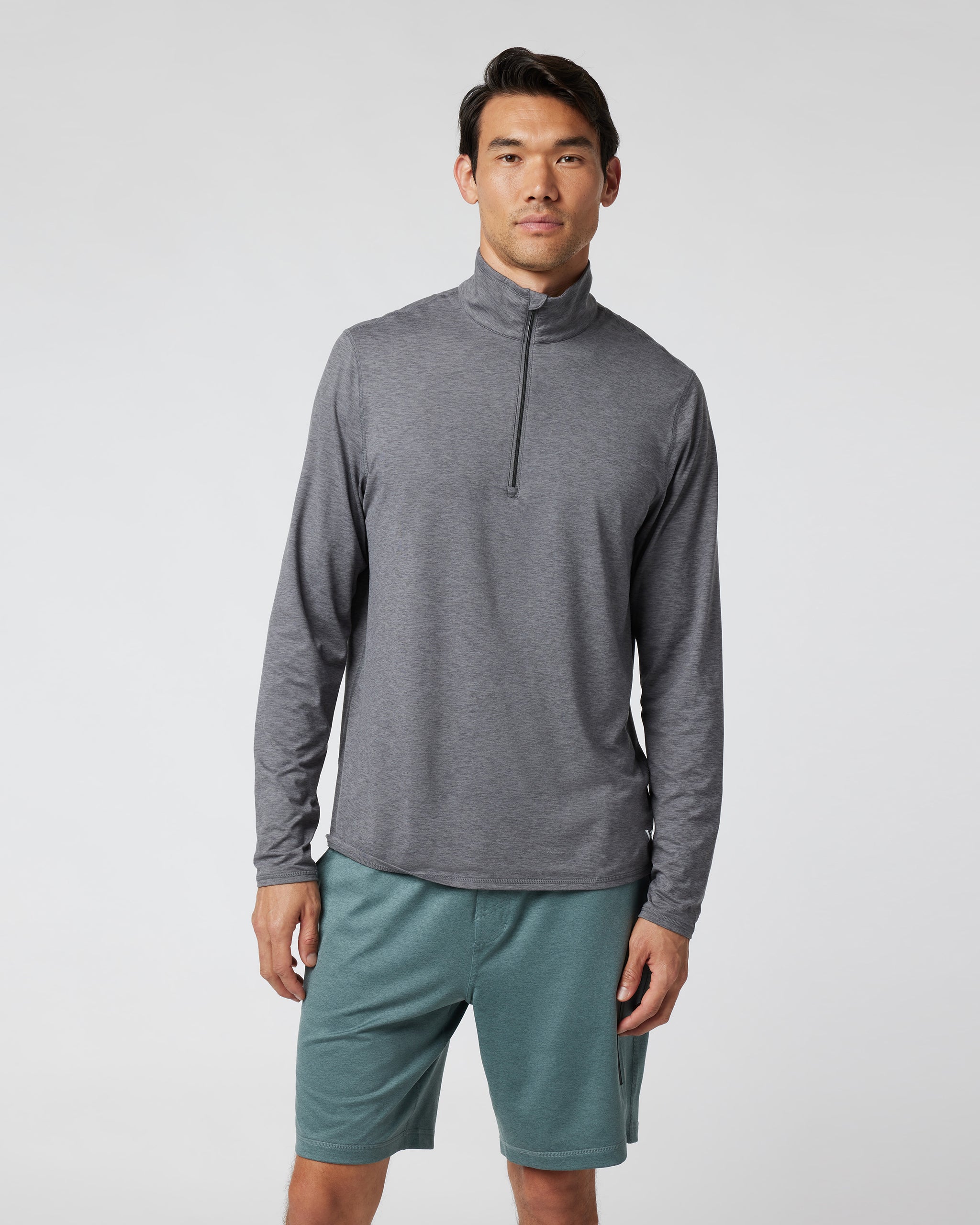 Ease Performance Half Zip 2.0 | Zinc Heather