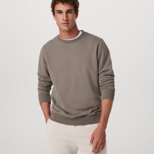 Cypress Logo Crew | Smokey Taupe