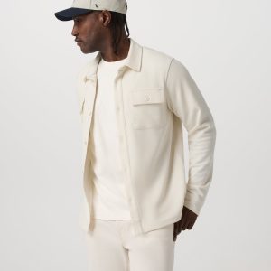 Waffle Shirt Jacket | Natural
