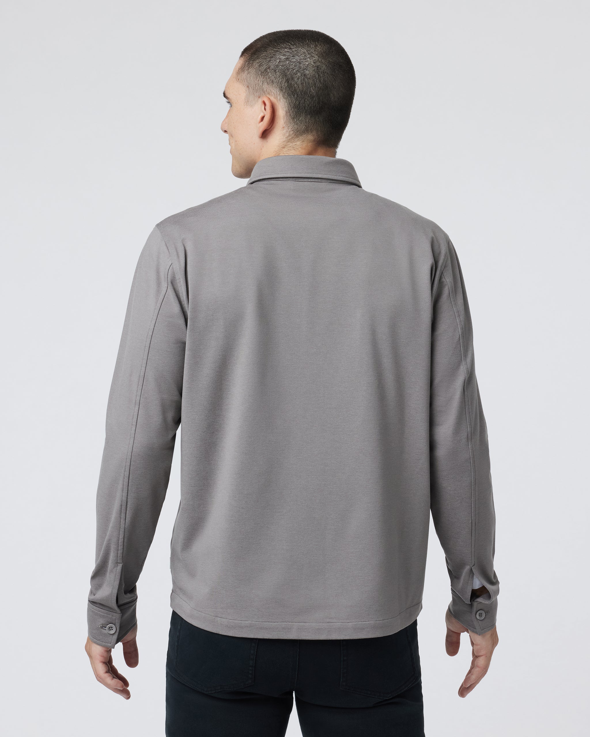 Coronado Shirt Jacket | Dolomite Heather - Image 2