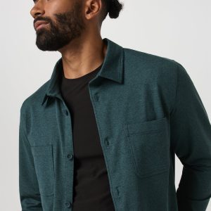 Coronado Shirt Jacket | Deep Sea Heather