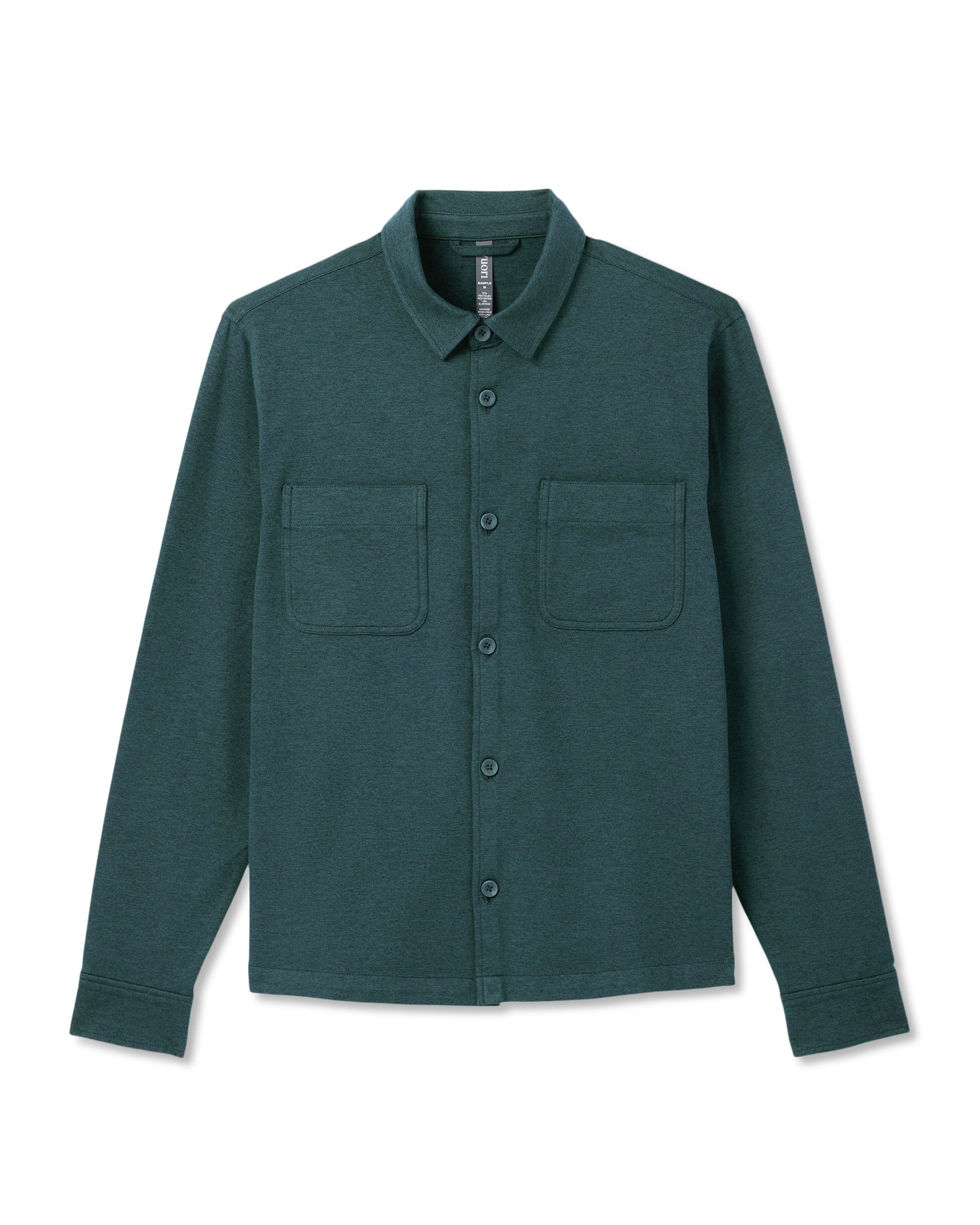 Coronado Shirt Jacket | Deep Sea Heather - Image 6