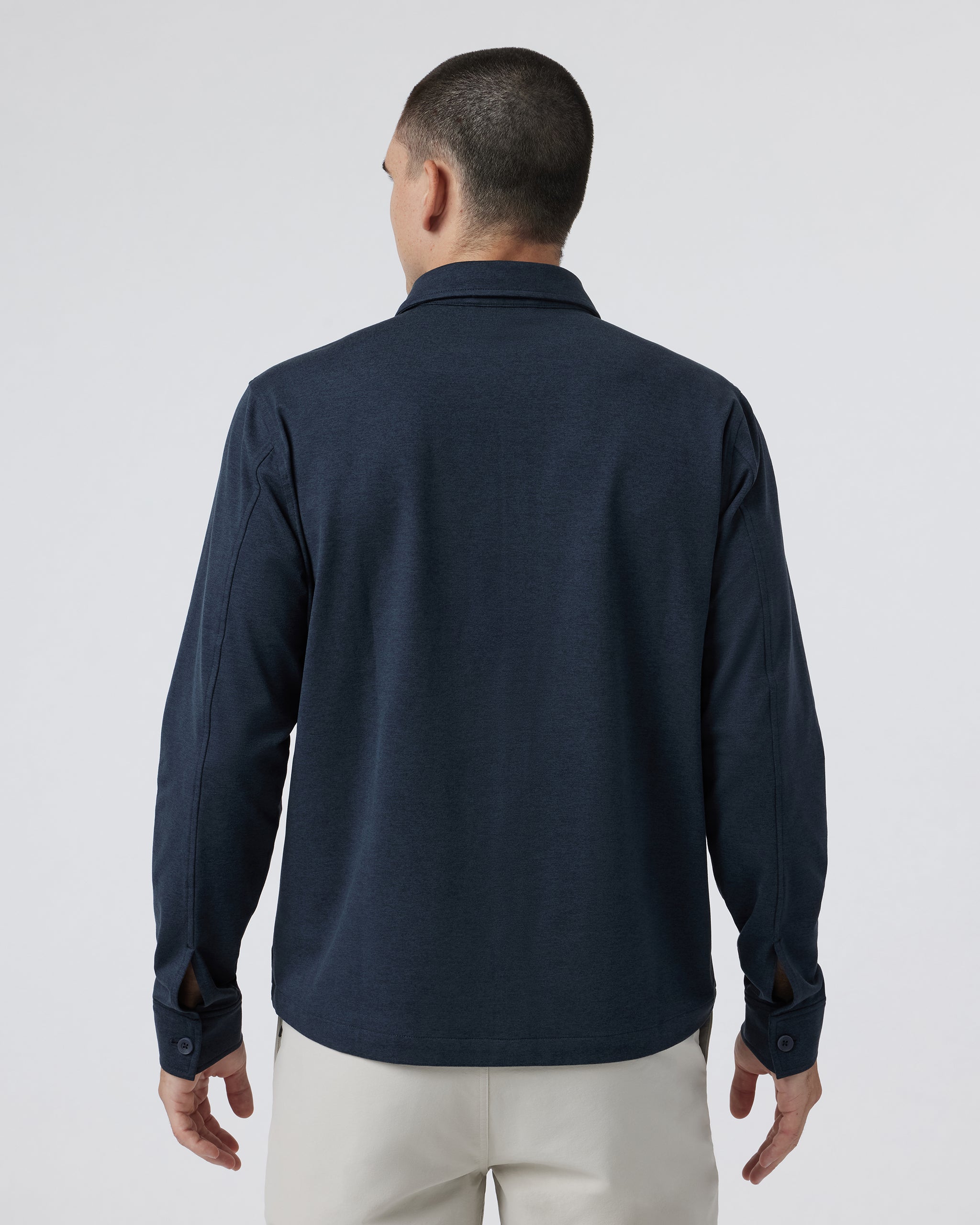 Coronado Shirt Jacket | Midnight Heather - Image 3