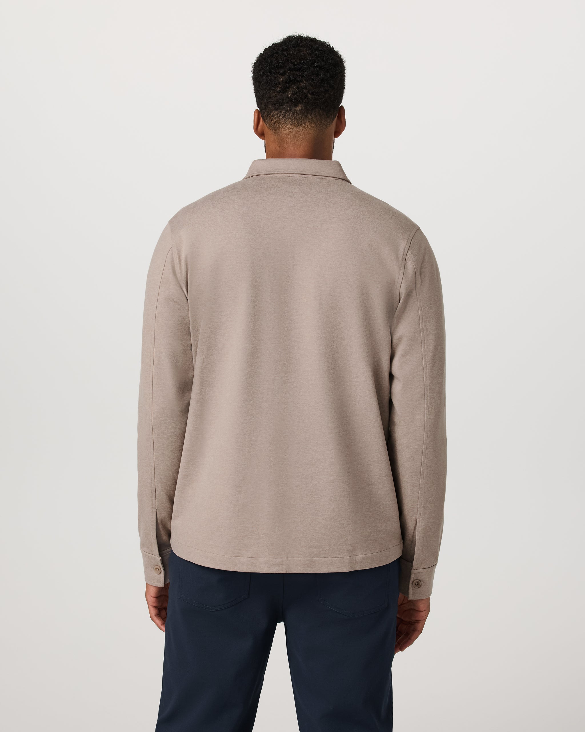 Coronado Shirt Jacket | Pumice Heather - Image 3