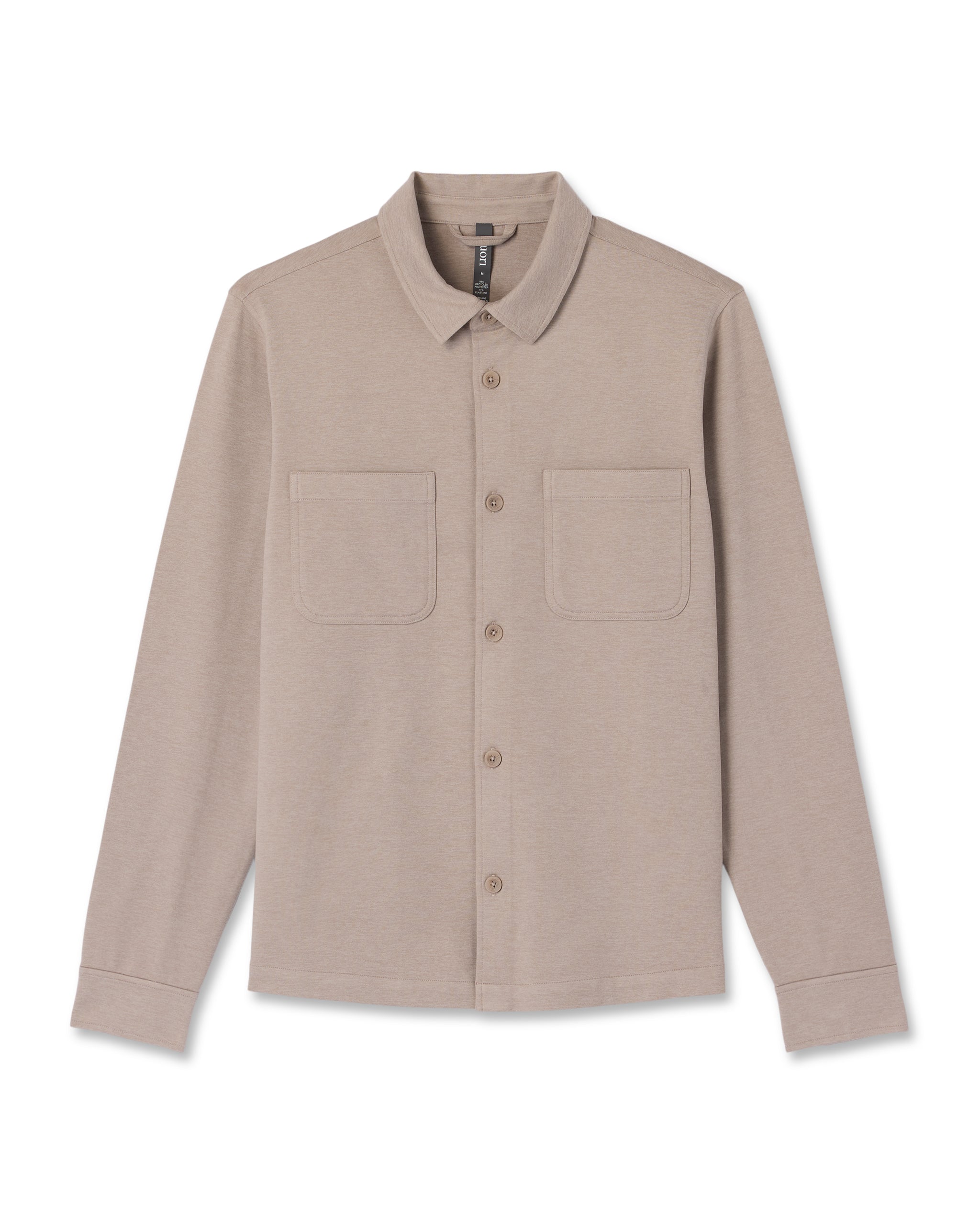 Coronado Shirt Jacket | Pumice Heather - Image 6