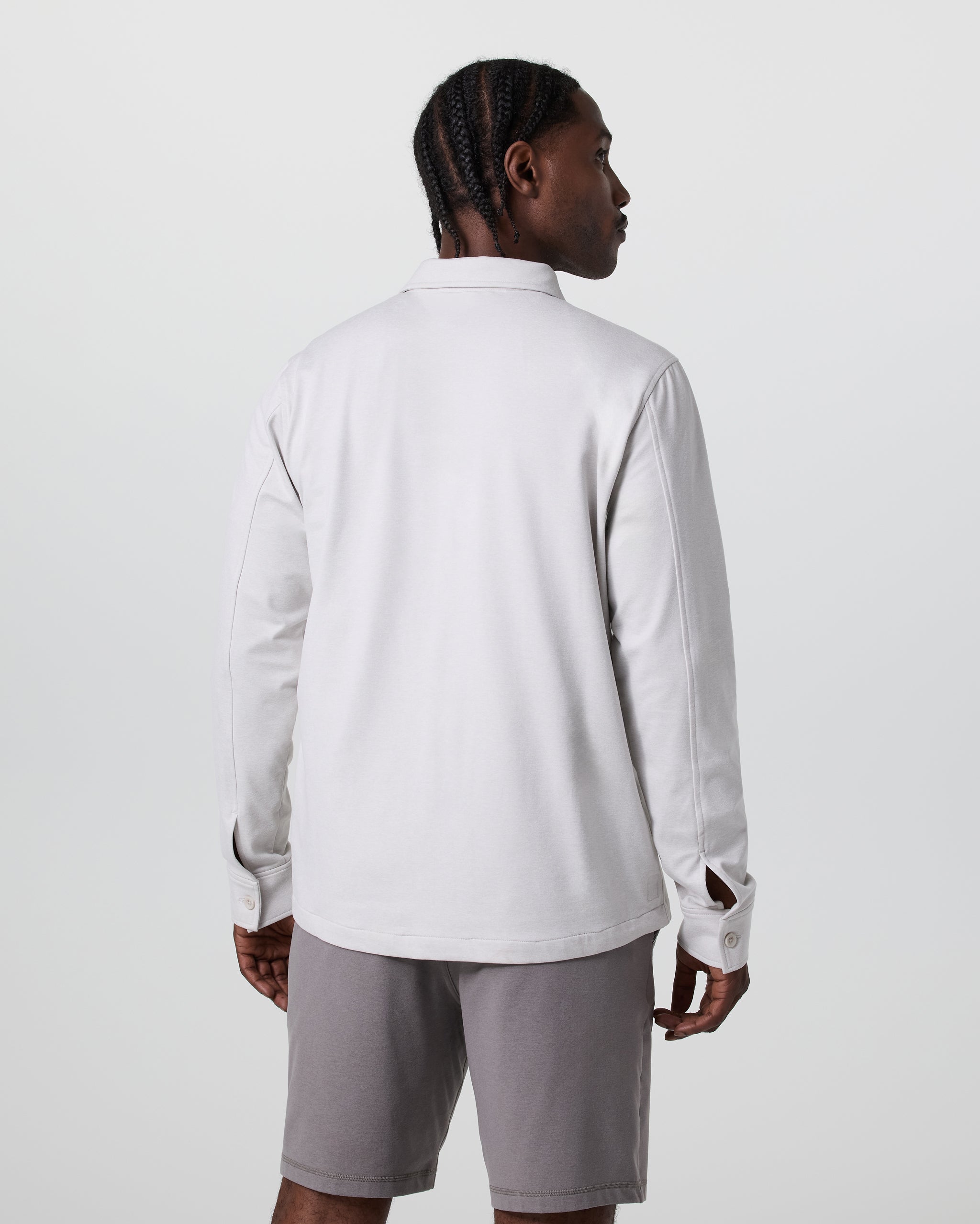 Coronado Shirt Jacket | Salt Heather - Image 3