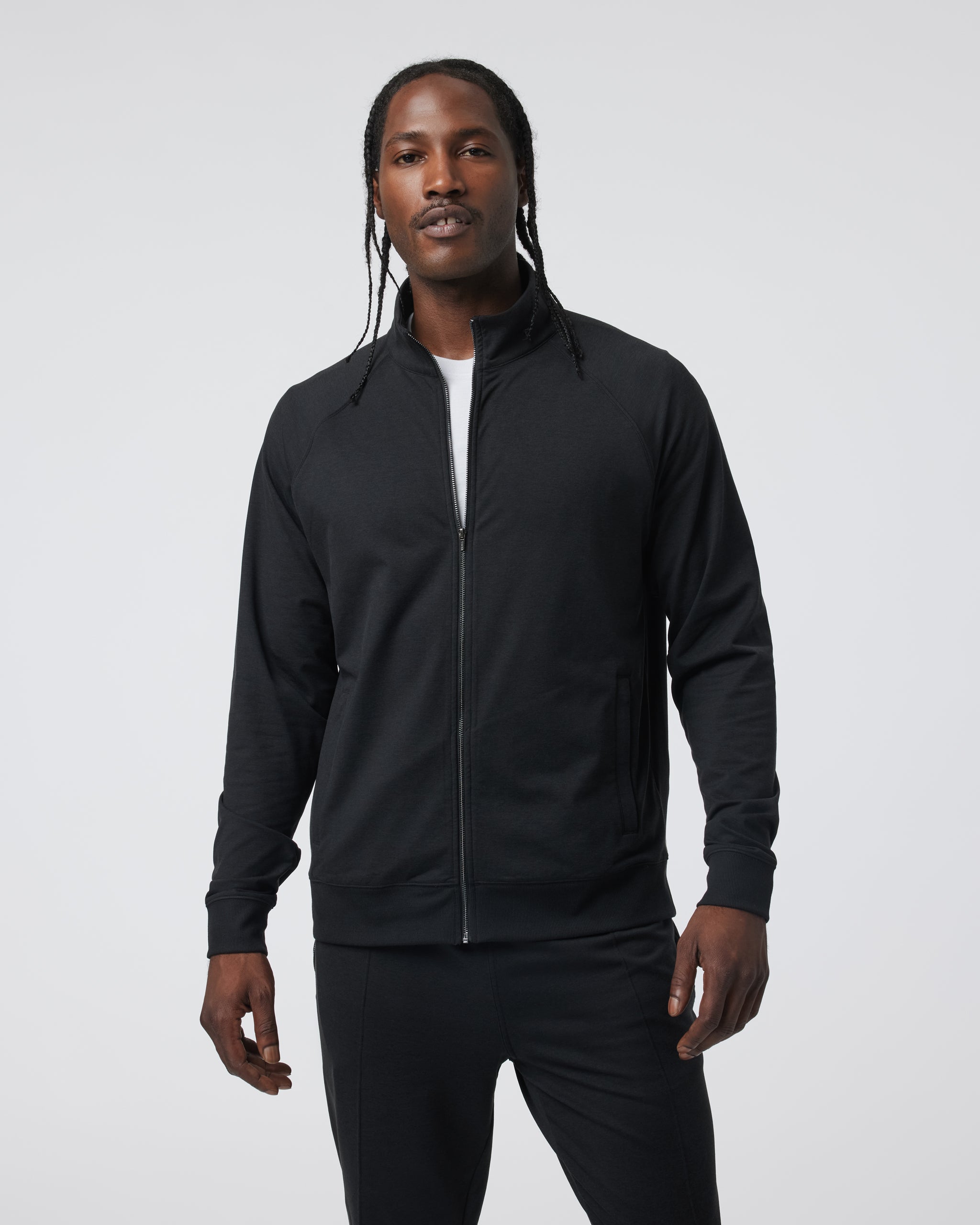 Coronado Novelty Full Zip | Black Heather - Image 2