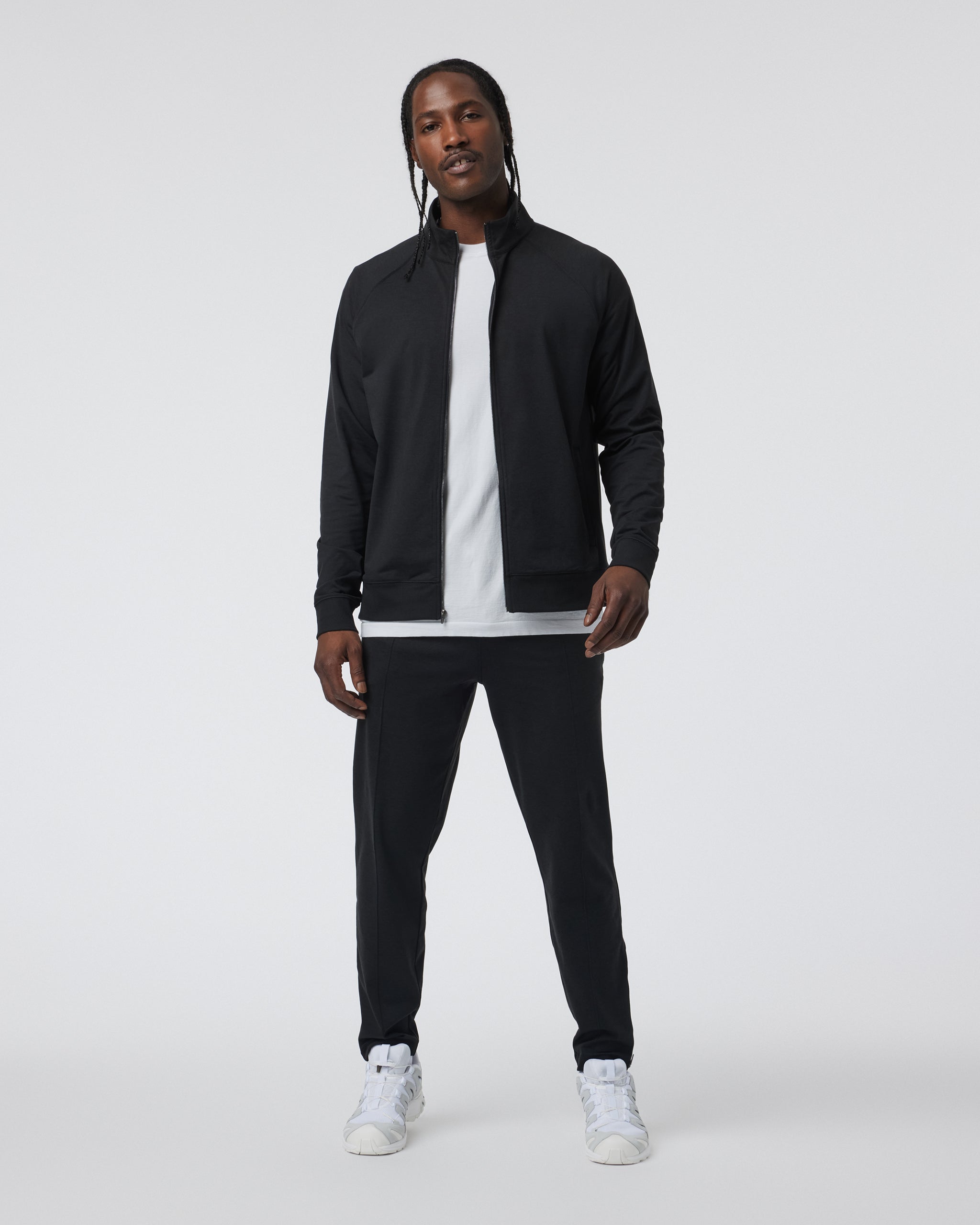 Coronado Novelty Full Zip | Black Heather - Image 5