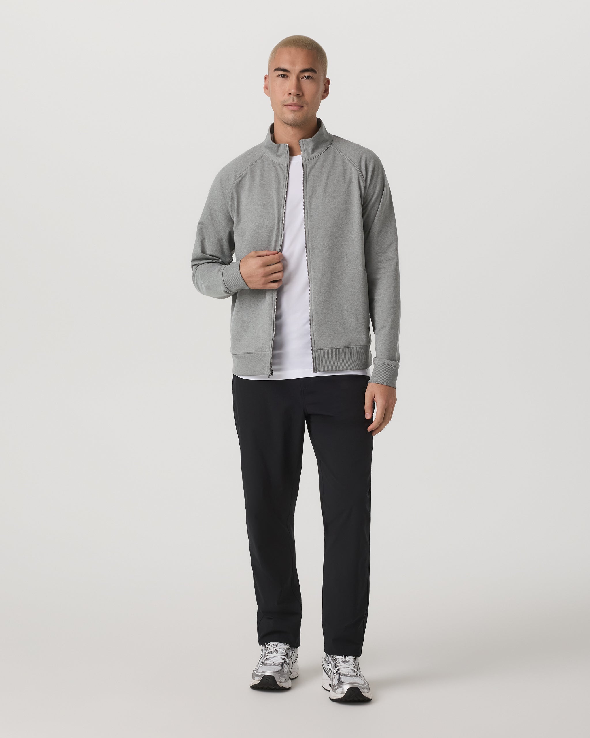 Coronado Novelty Full Zip | Driftwood Heather - Image 3
