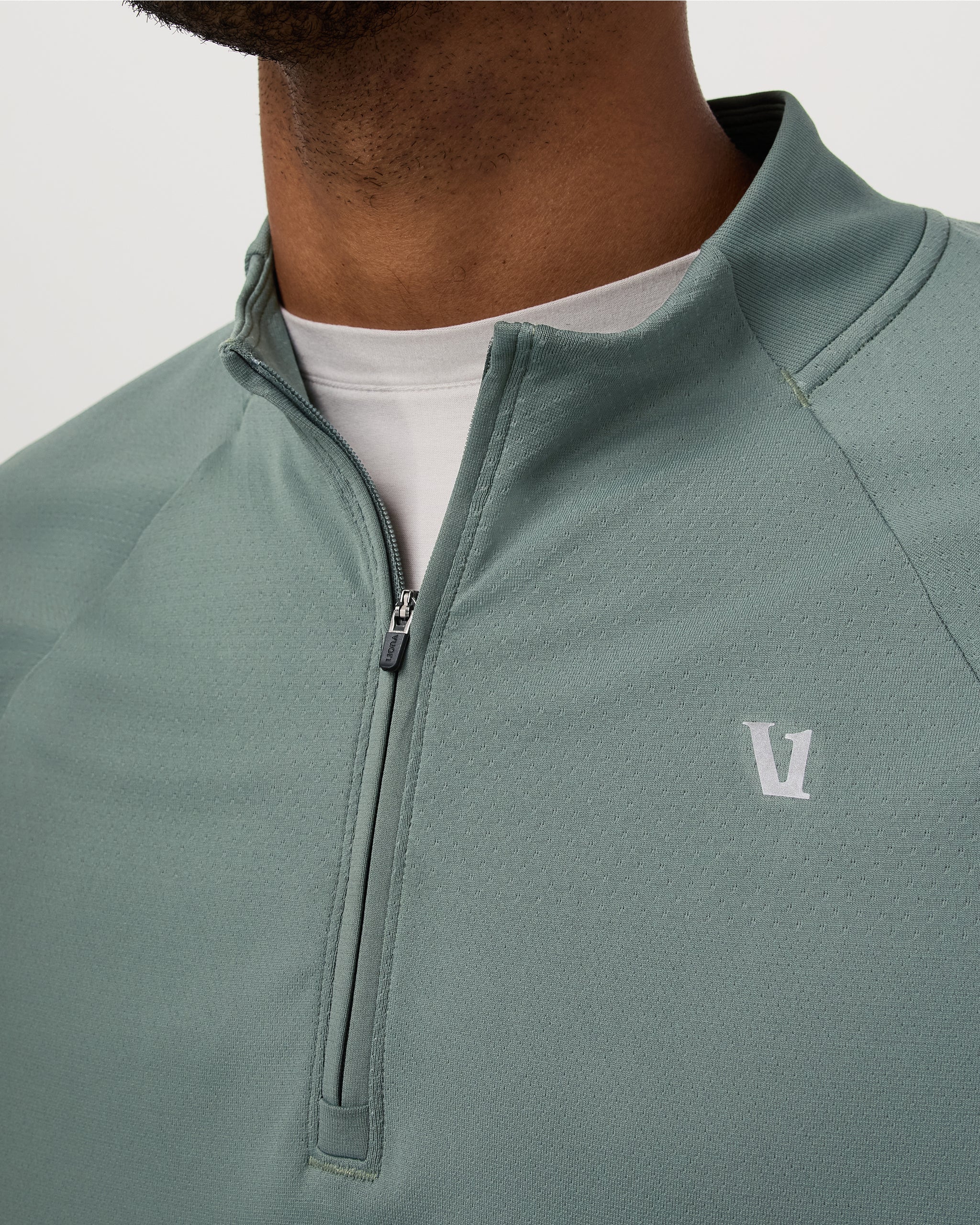 Clearview Seamless Quarter Zip | Marsh - Image 2