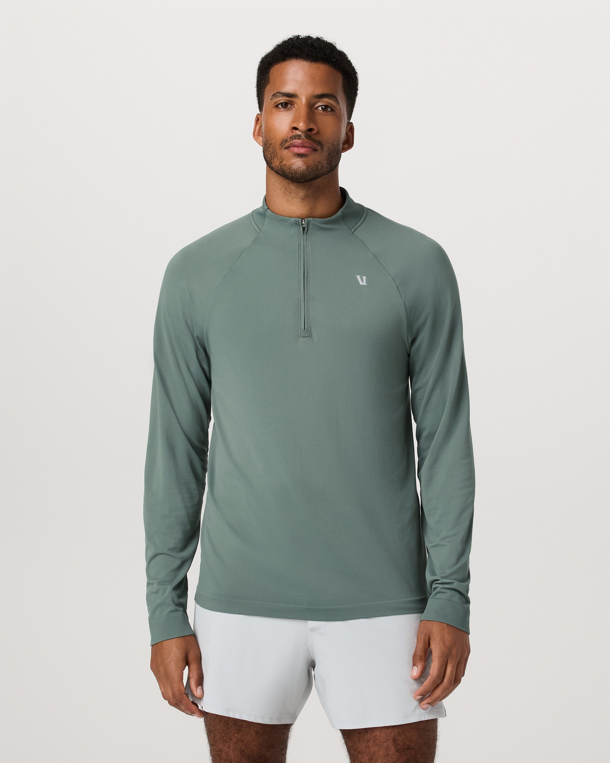 Clearview Seamless Quarter Zip | Marsh - Image 5