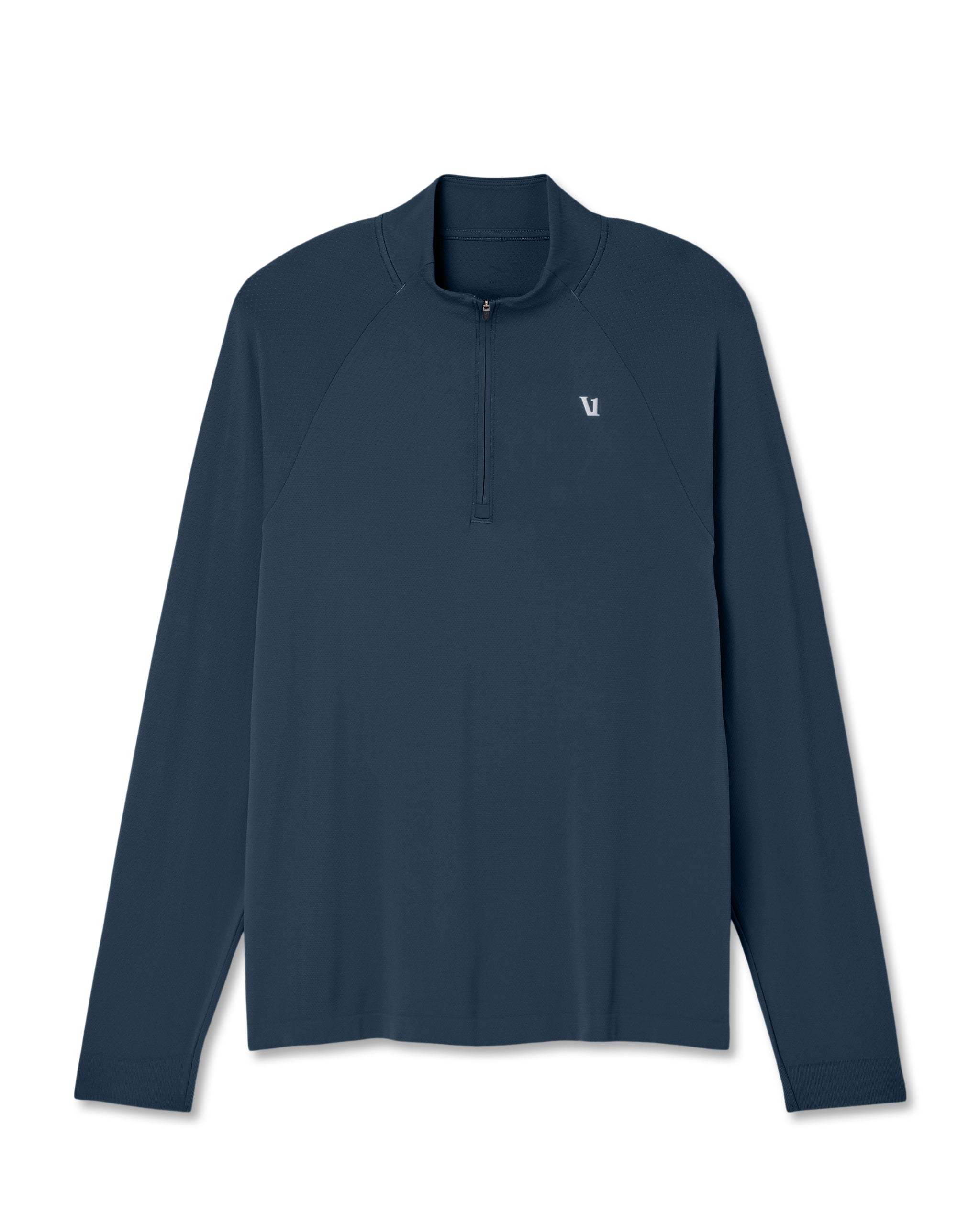 Clearview Seamless Quarter Zip | Ocean Blue - Image 6