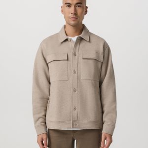 Seaside Shirt Jacket | Acorn Heather