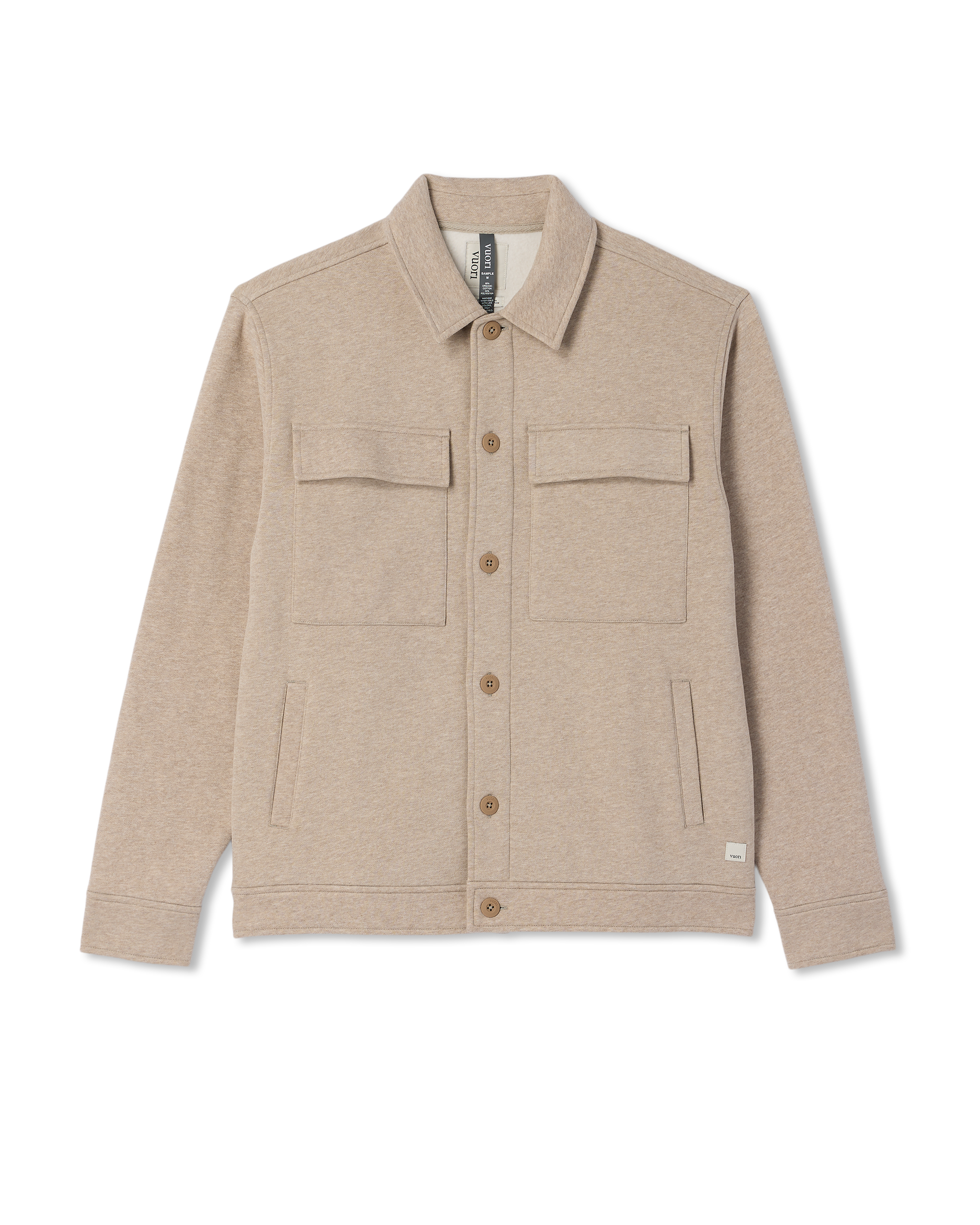 Seaside Shirt Jacket | Acorn Heather - Image 6