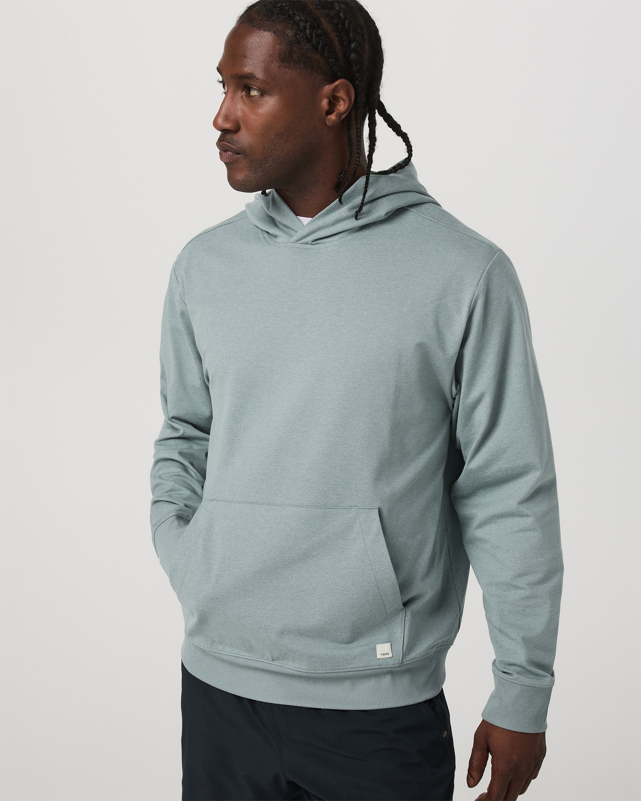 Coronado Pullover Hoodie 2.0 | Misty Blue Heather - Image 5