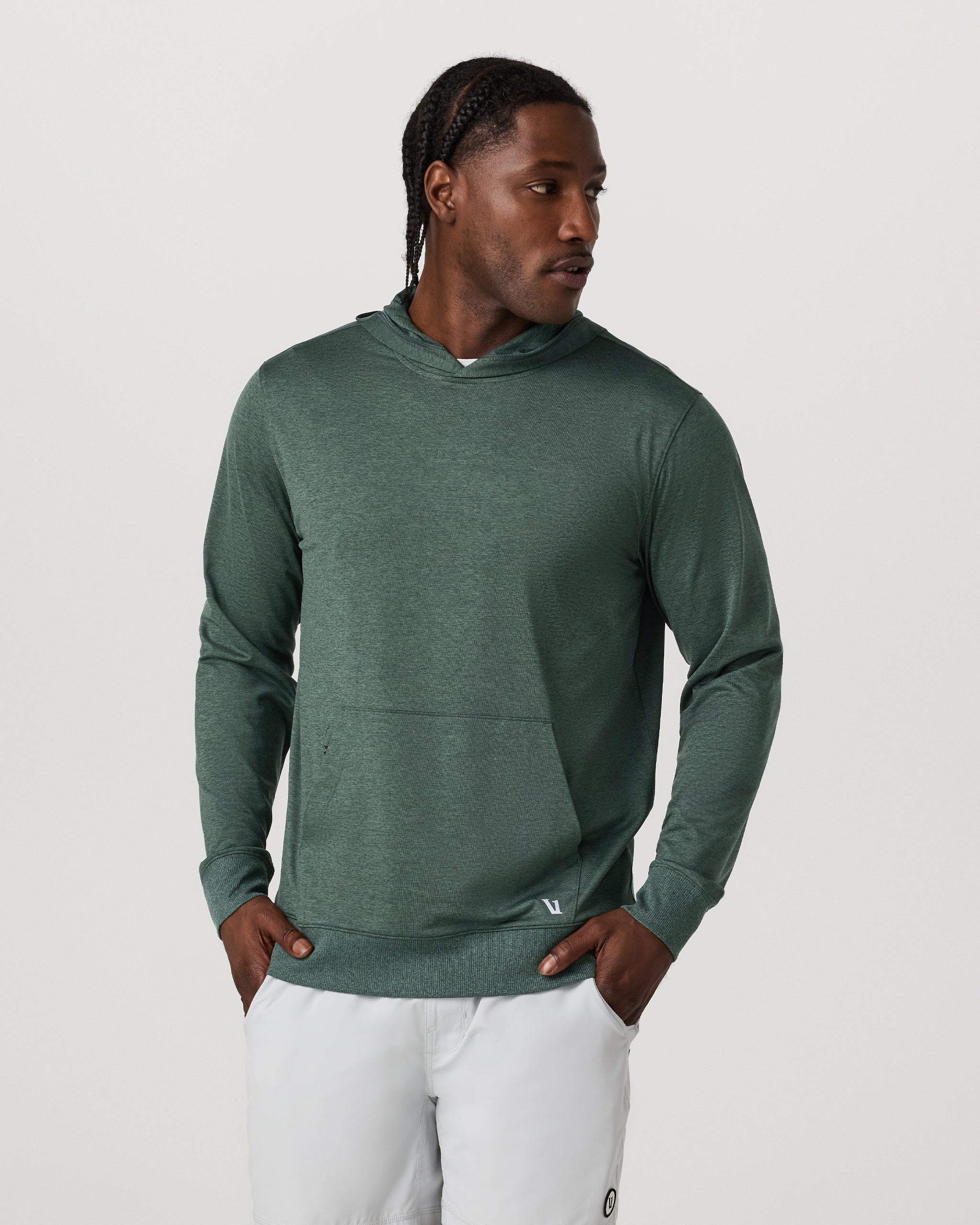 Sunday Hoodie 2.0 | Agate Green Heather - Image 4