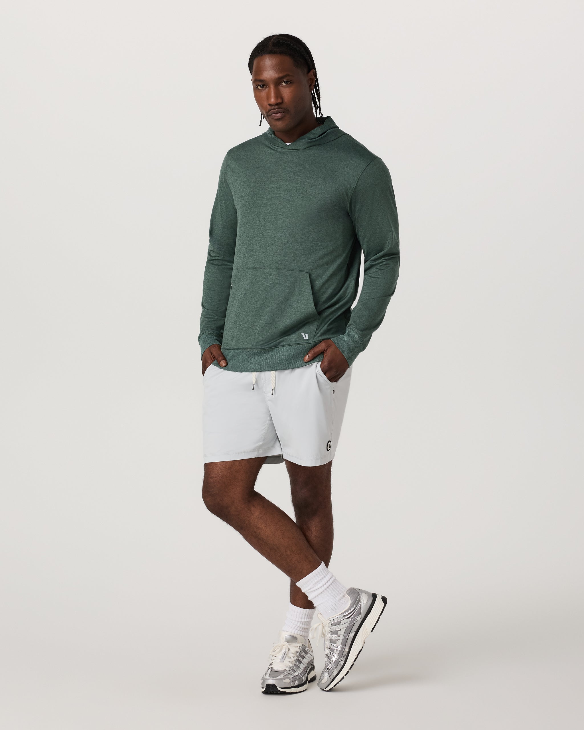 Sunday Hoodie 2.0 | Agate Green Heather - Image 3