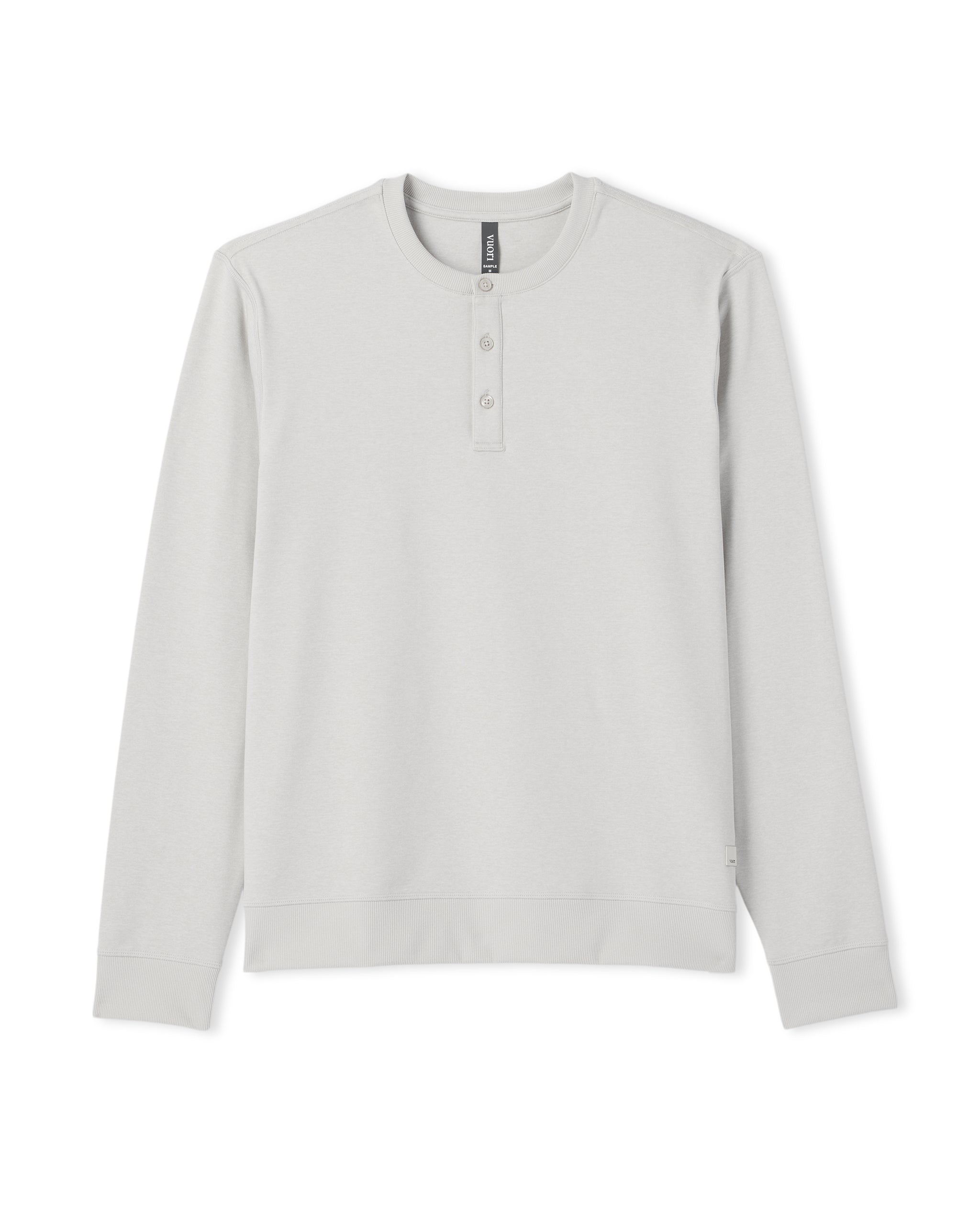 Long Sleeve Coronado Henley - Relaxed Fit | Salt Heather - Image 6