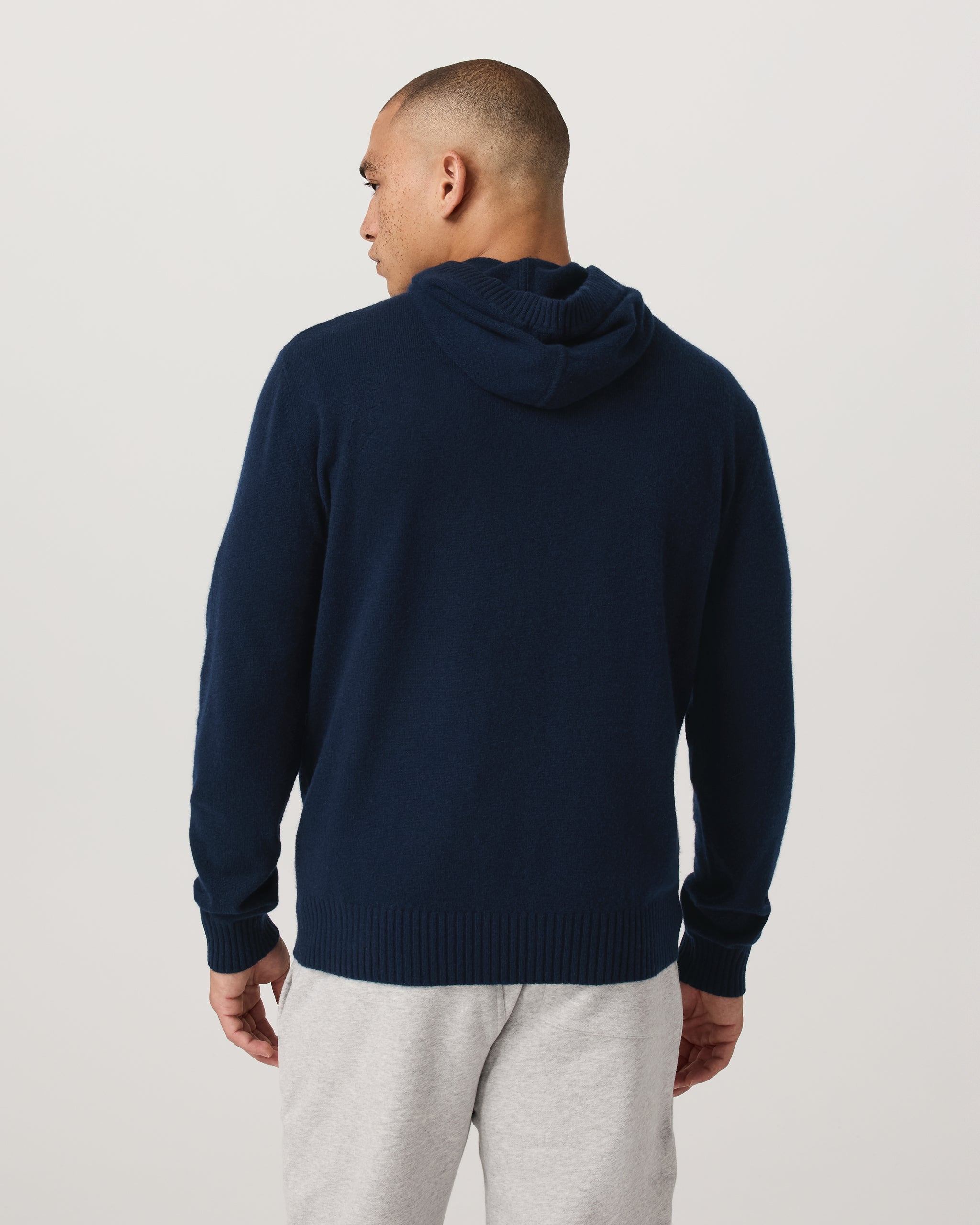 Berik Cashmere Hoodie | Ink - Image 3
